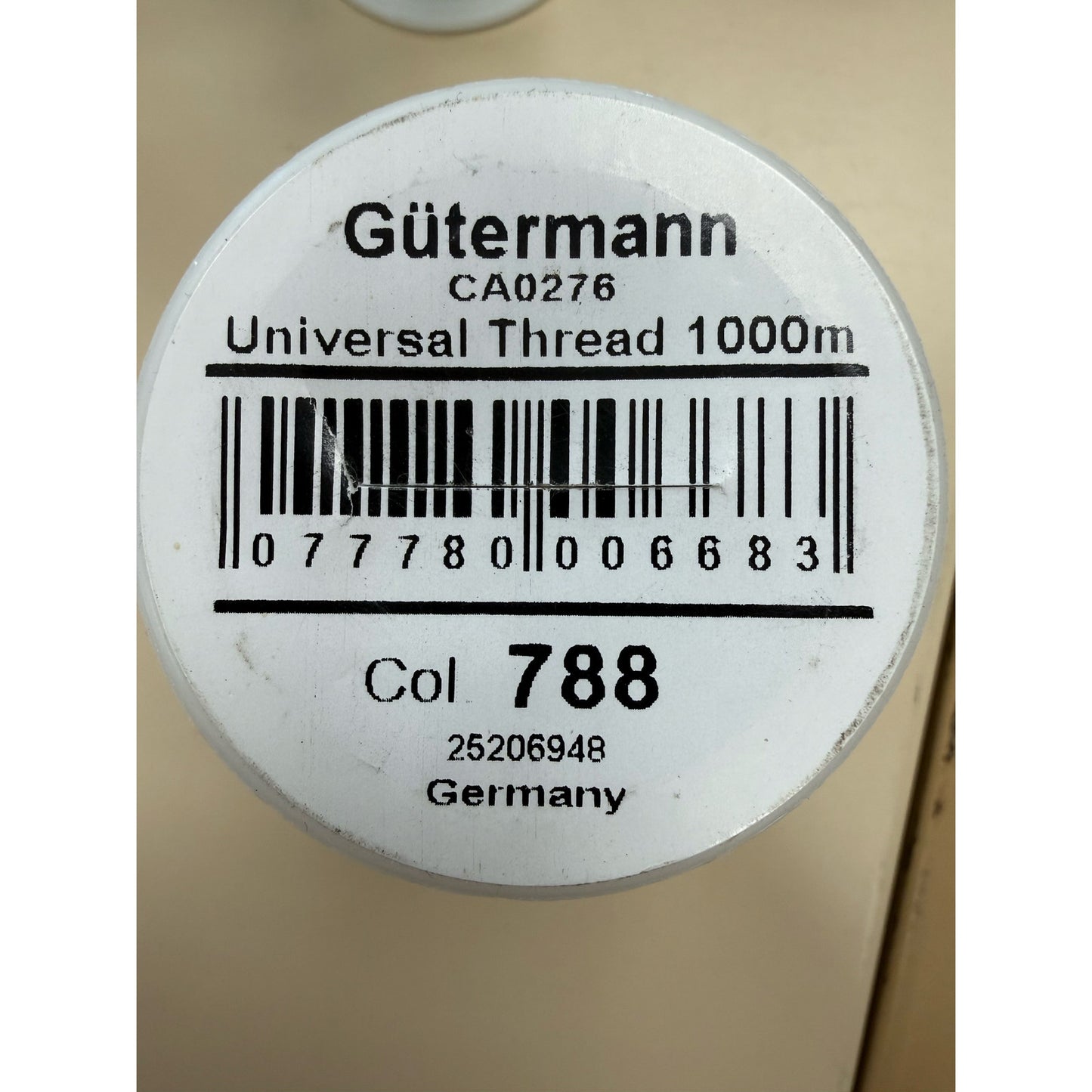 Gutermann Bulky Nylon Thread – 788/Dark Green 1000m