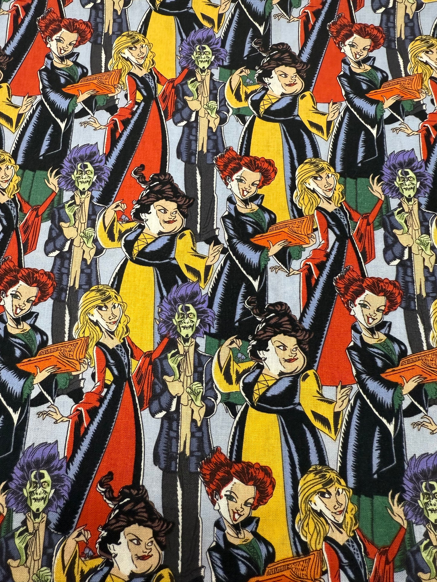 Hocus Pocus Character Fabric