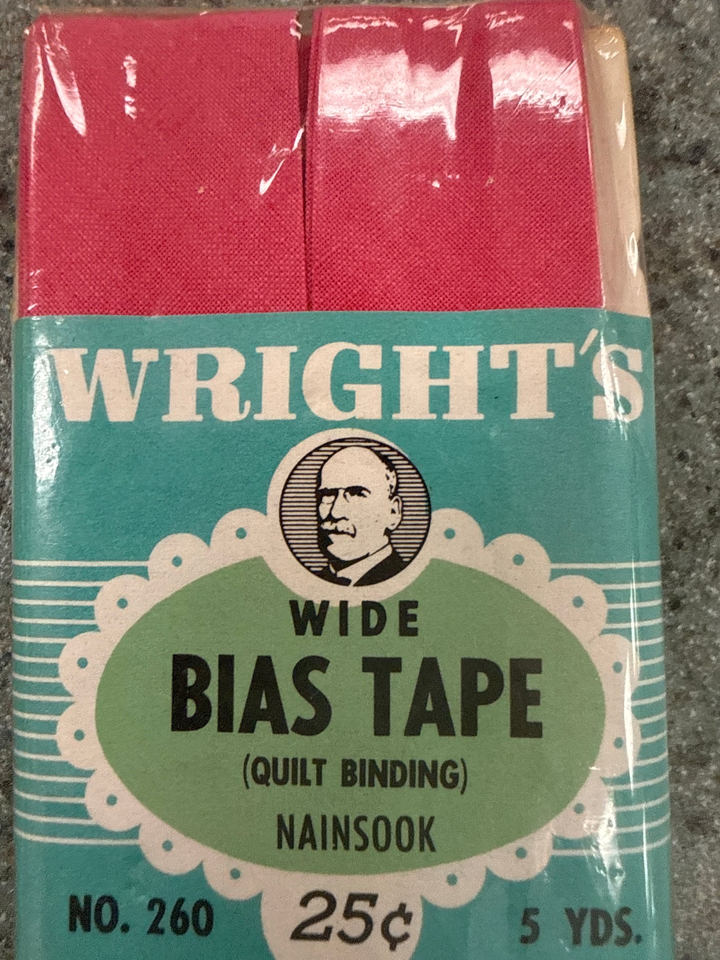 Single Fold Wide Bias Tape Multiple Colors Available