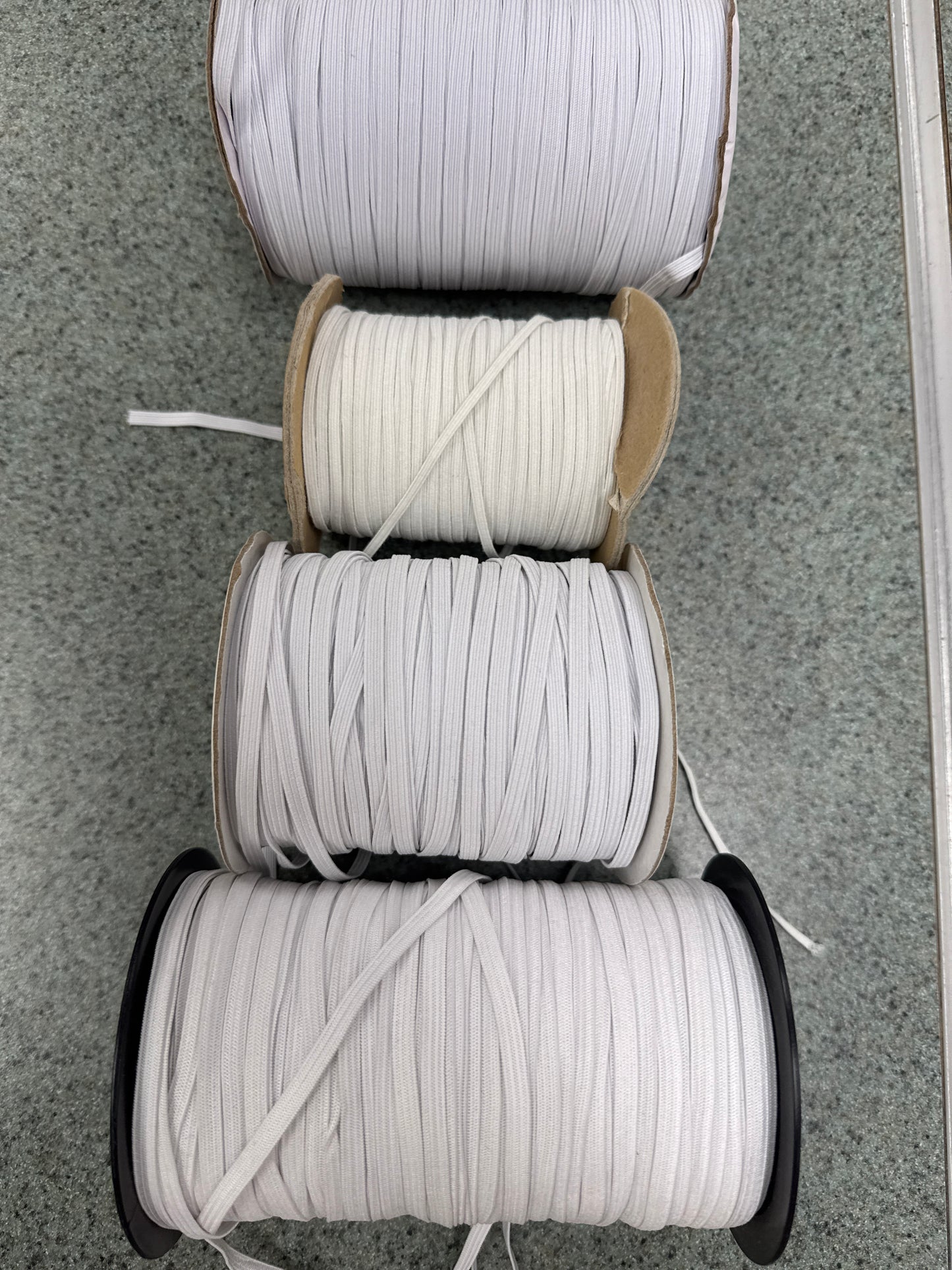 Braided elastic 1/8” –2” & 6mm BTY