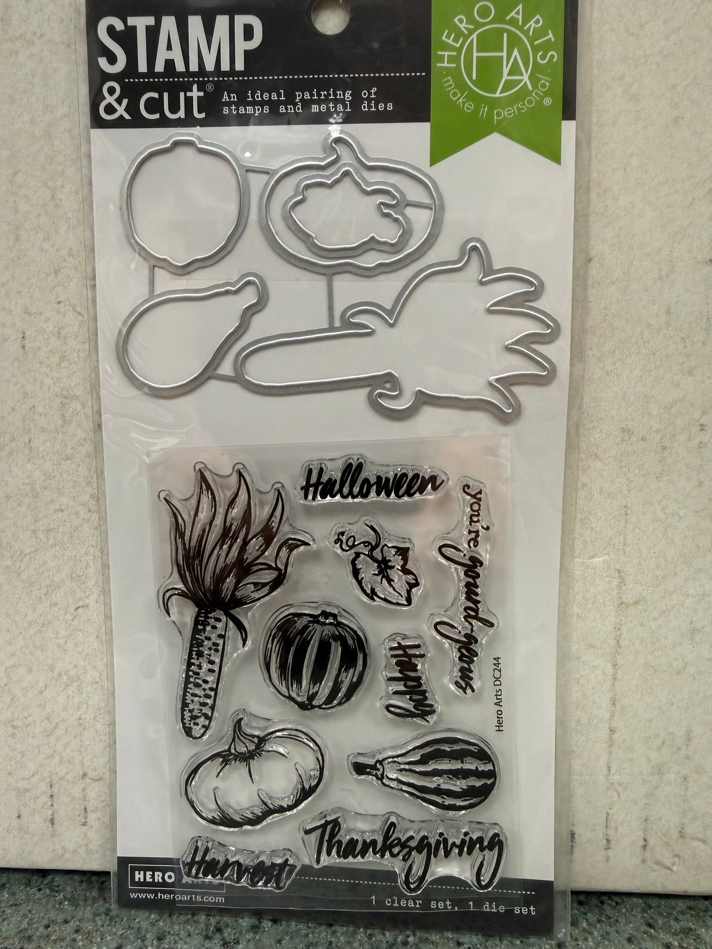 Stamp & Cut by Hero Arts Autumn Bounty