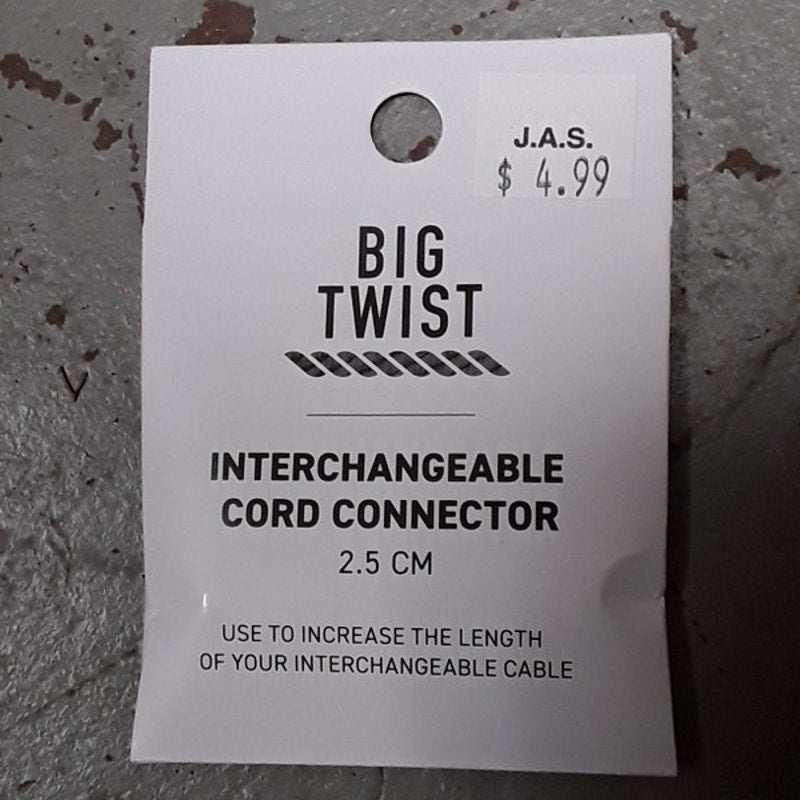Big Twist Interchangeable Cord Connector