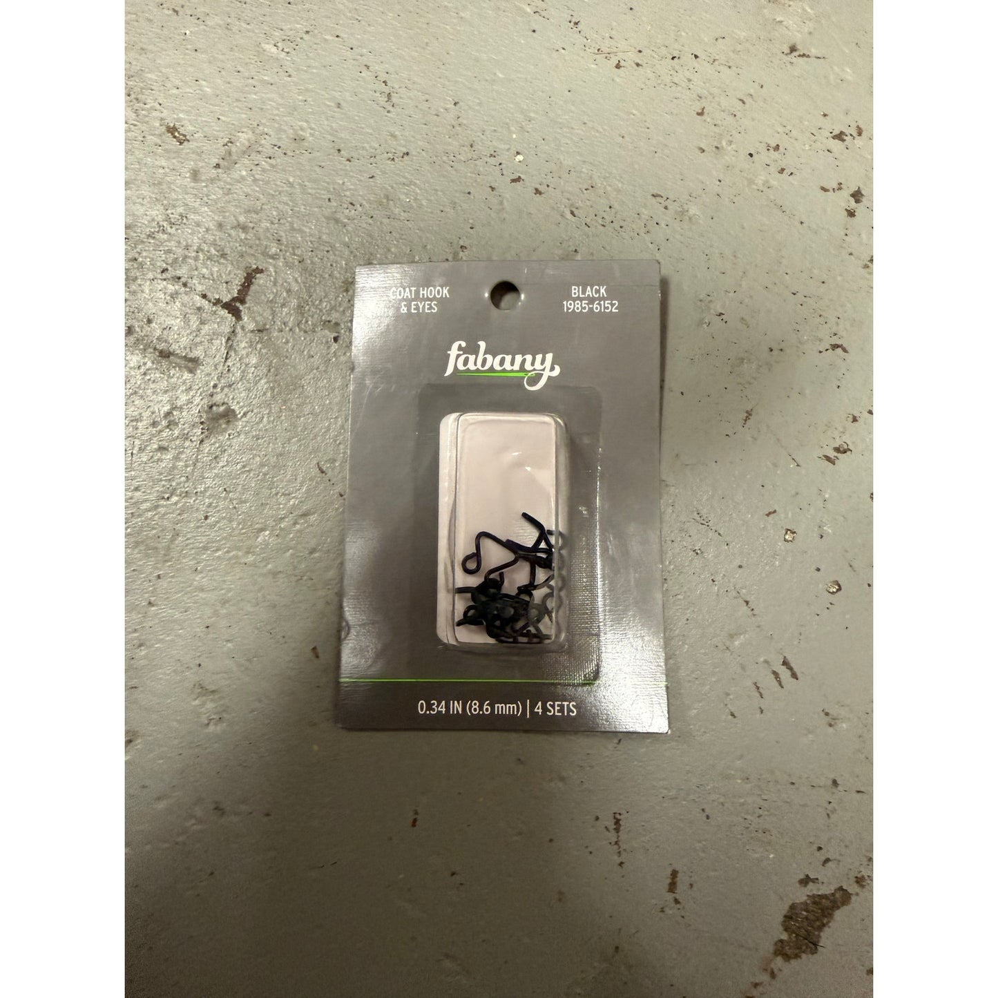 Fabany Coat hook & eyes
