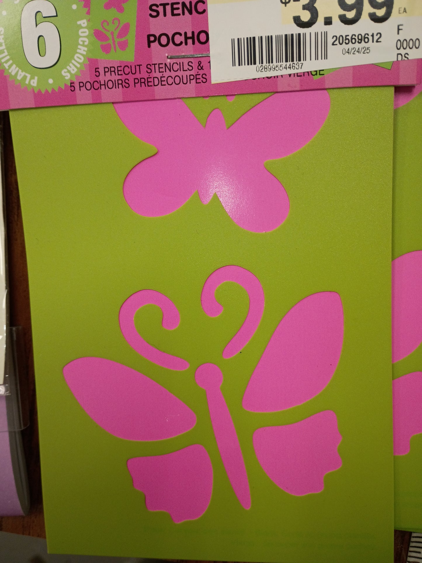 Butterflies stencils