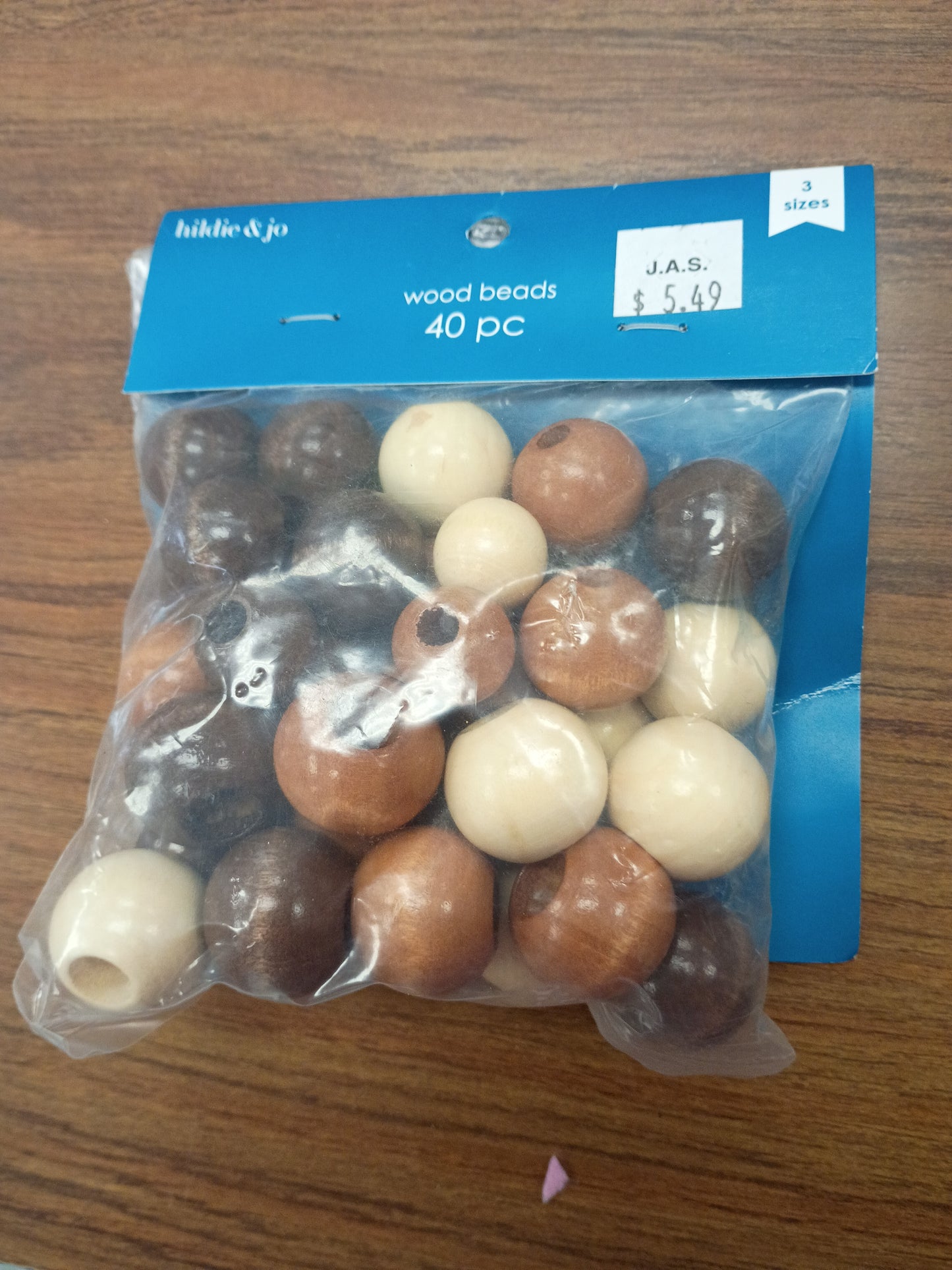 Wooden beads