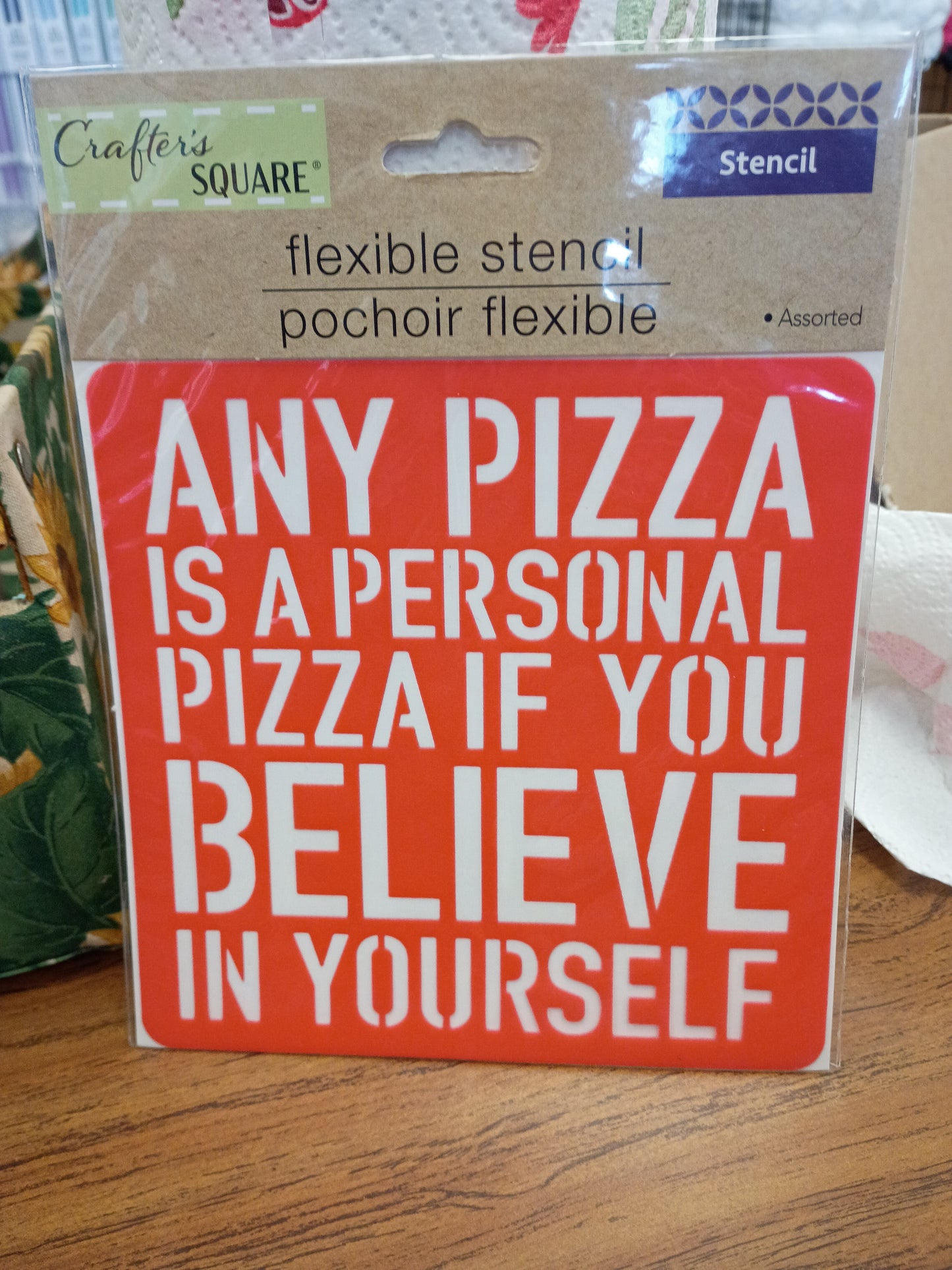 Flexible stencil