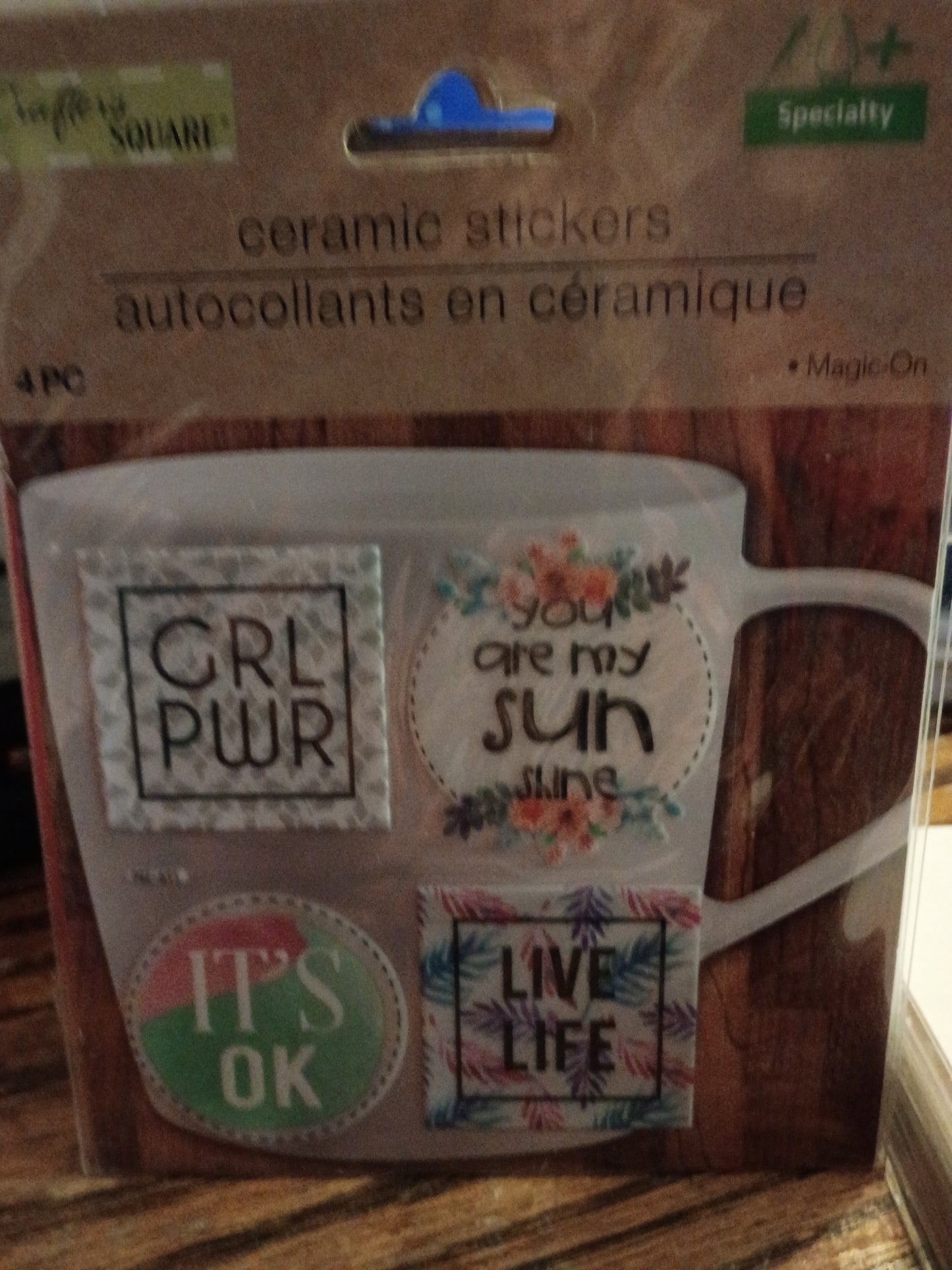 Ceramic stickers