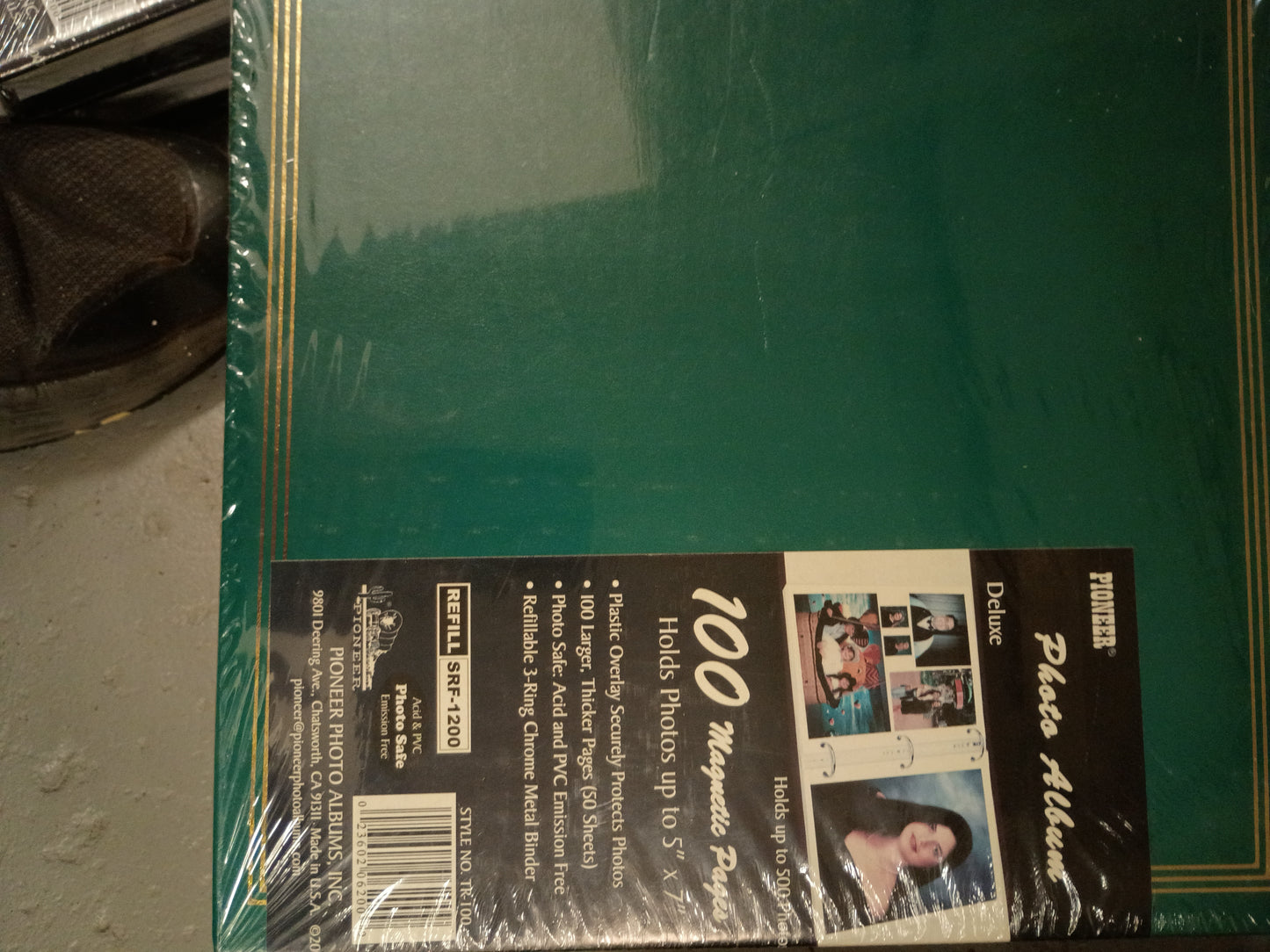 Photo album green