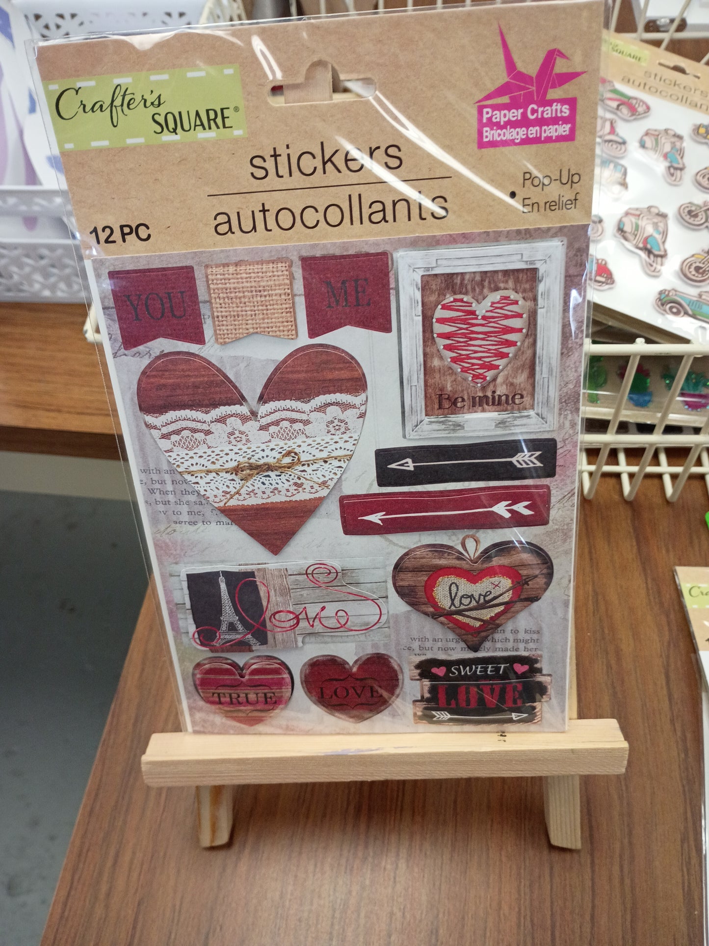 Stickers pop up