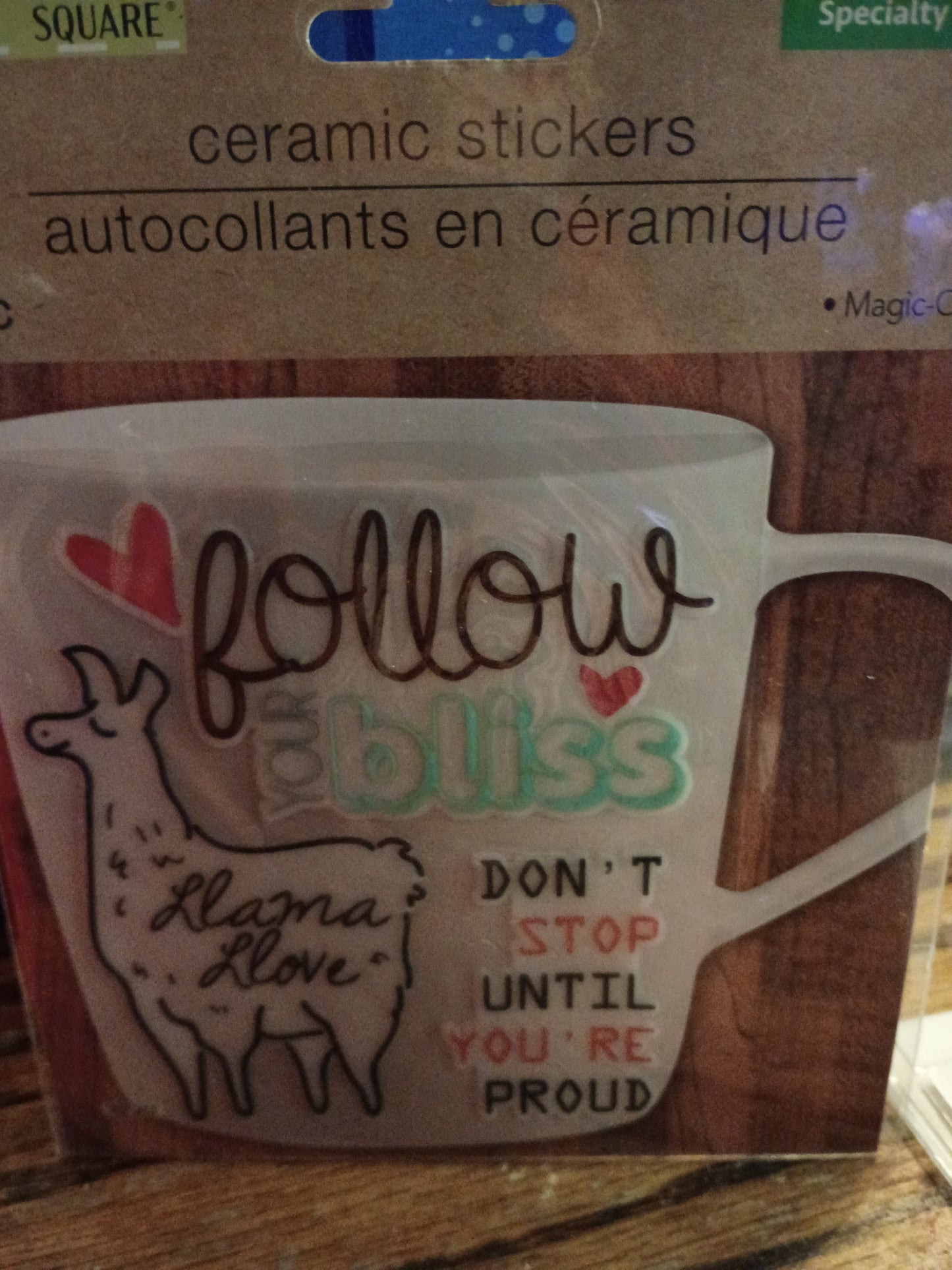 Ceramic stickers