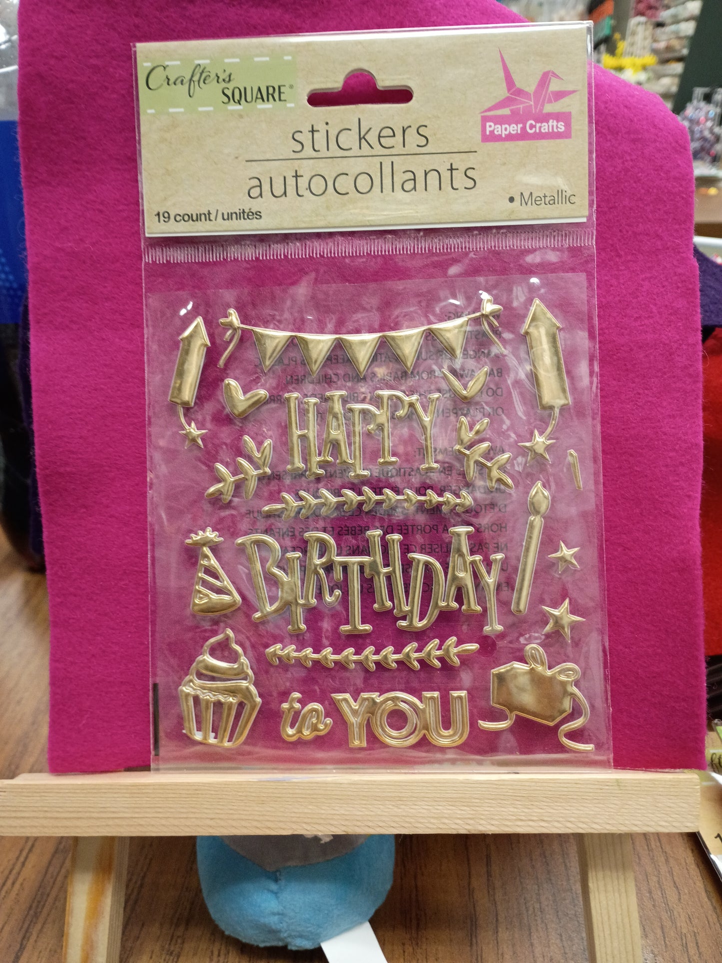 Stickers metallic