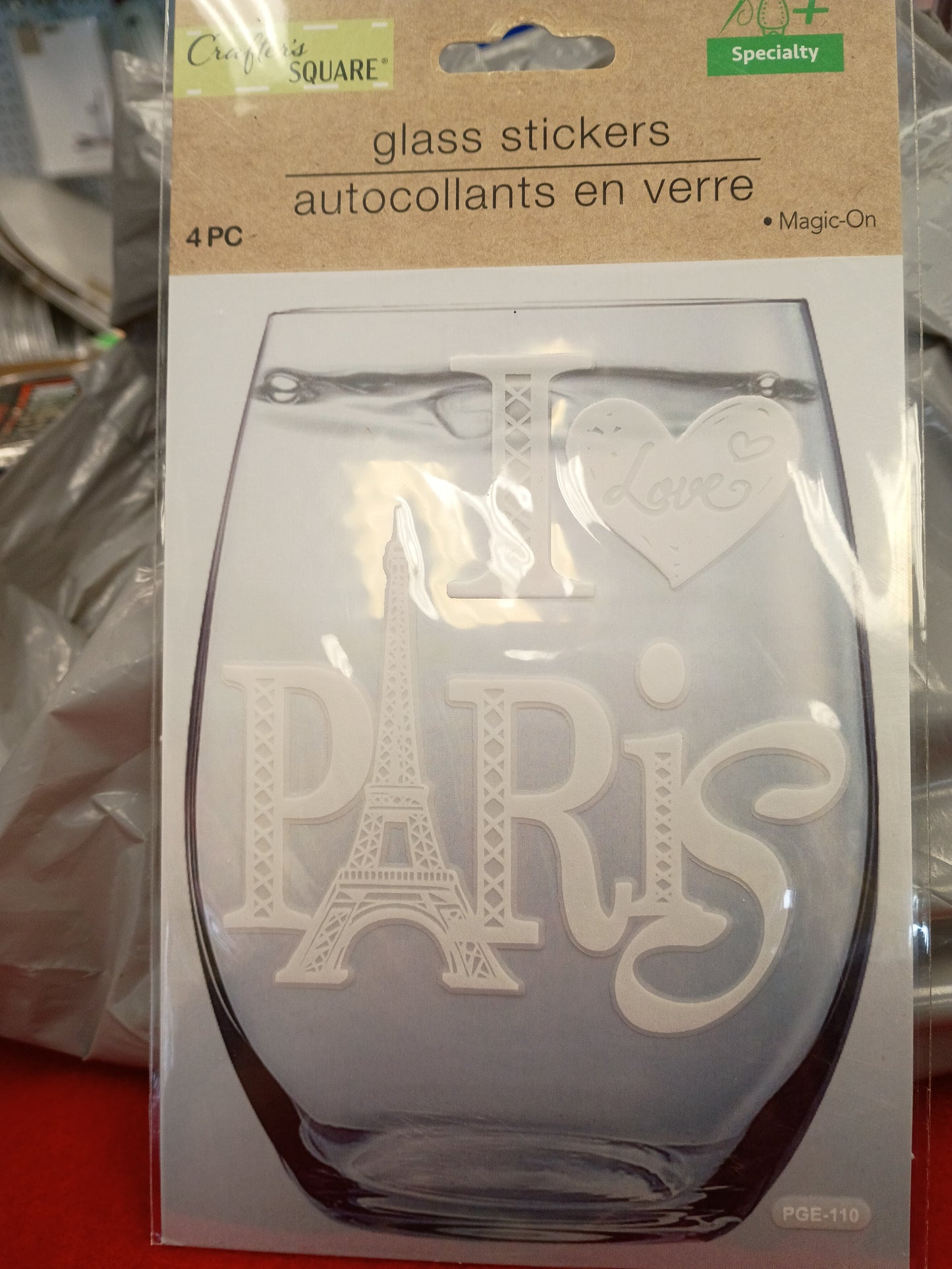 Glass stickers