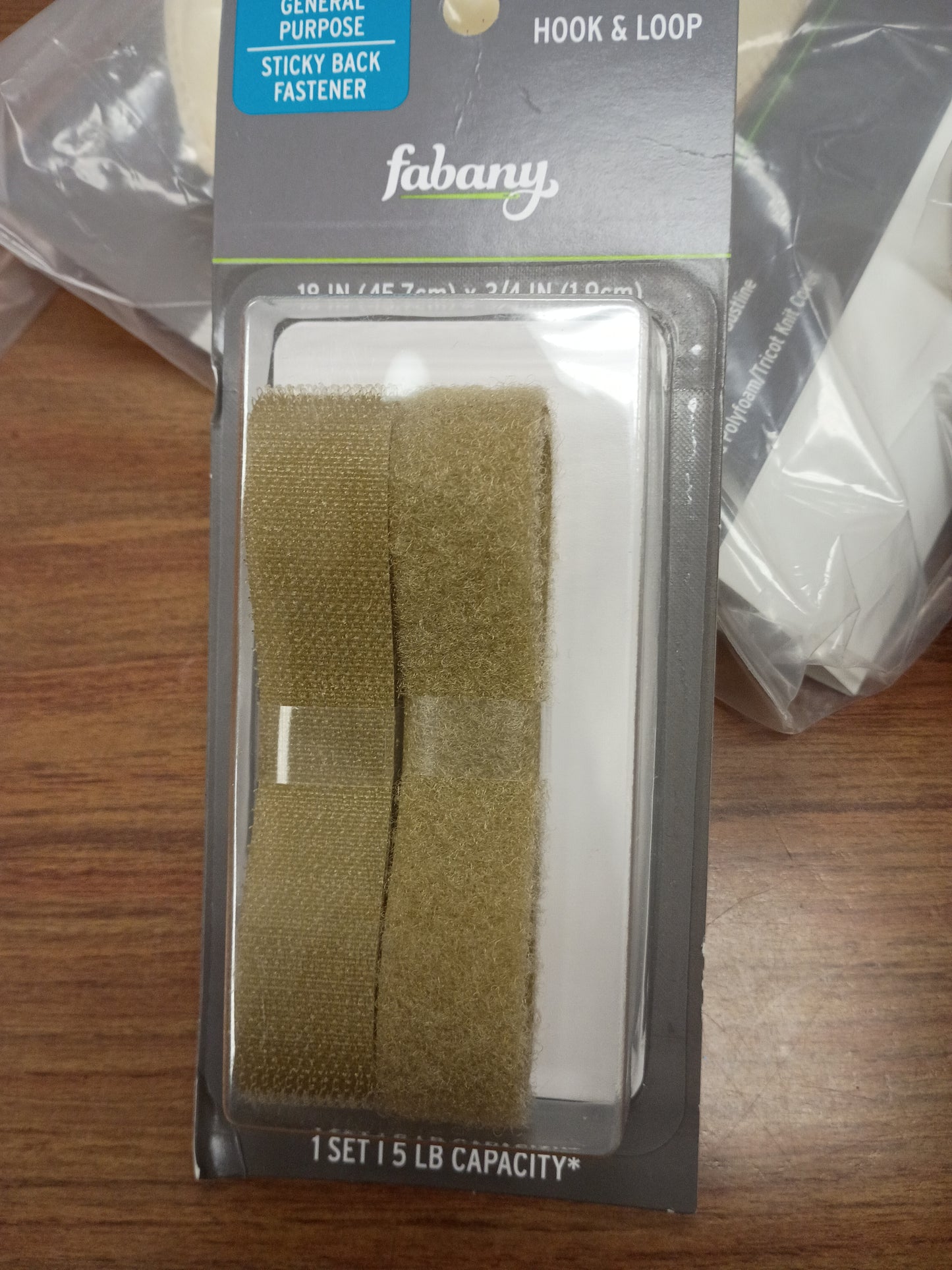 Hook & Loop Velcro 18 X 3/4 in.