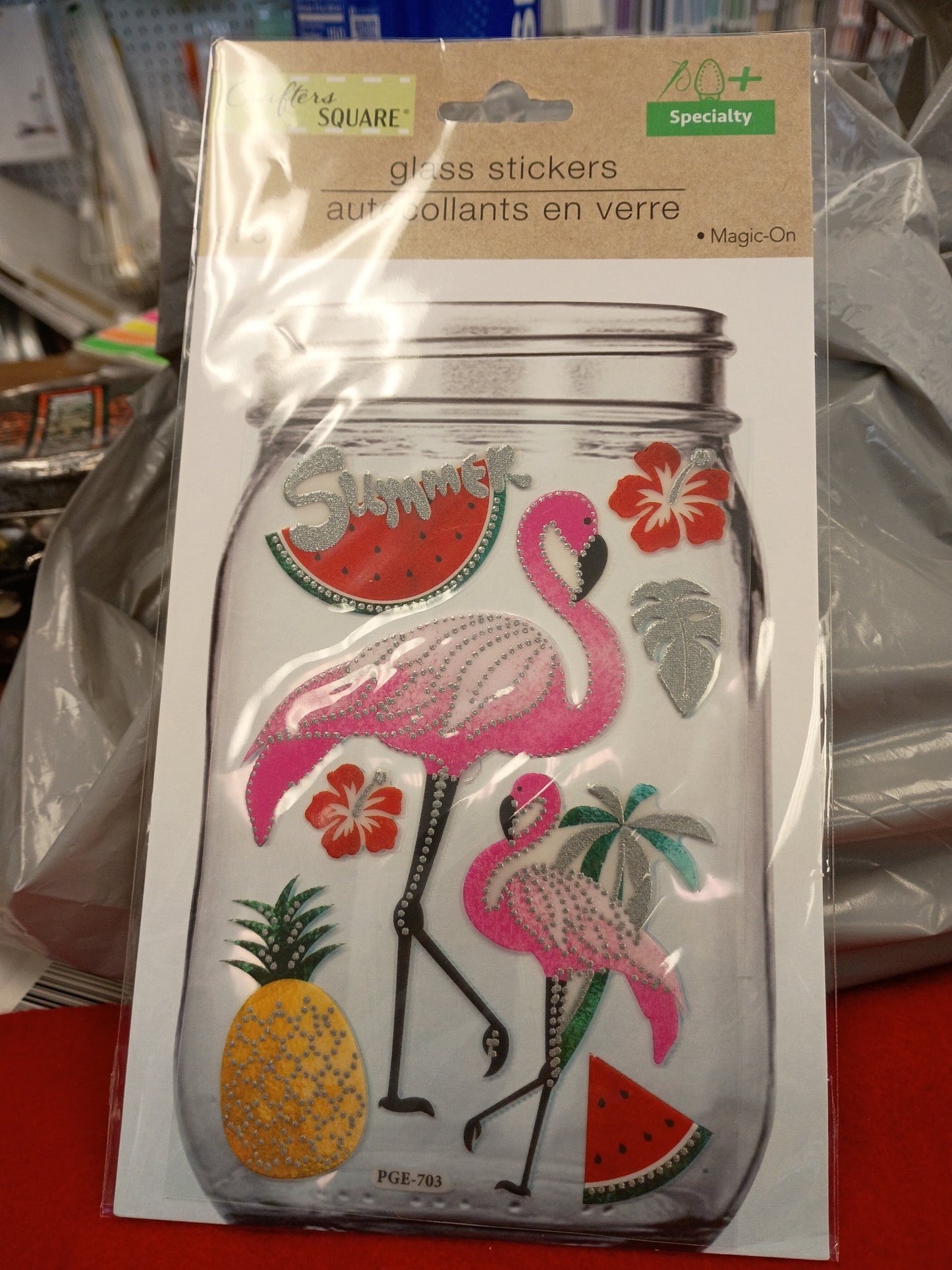 Glass stickers
