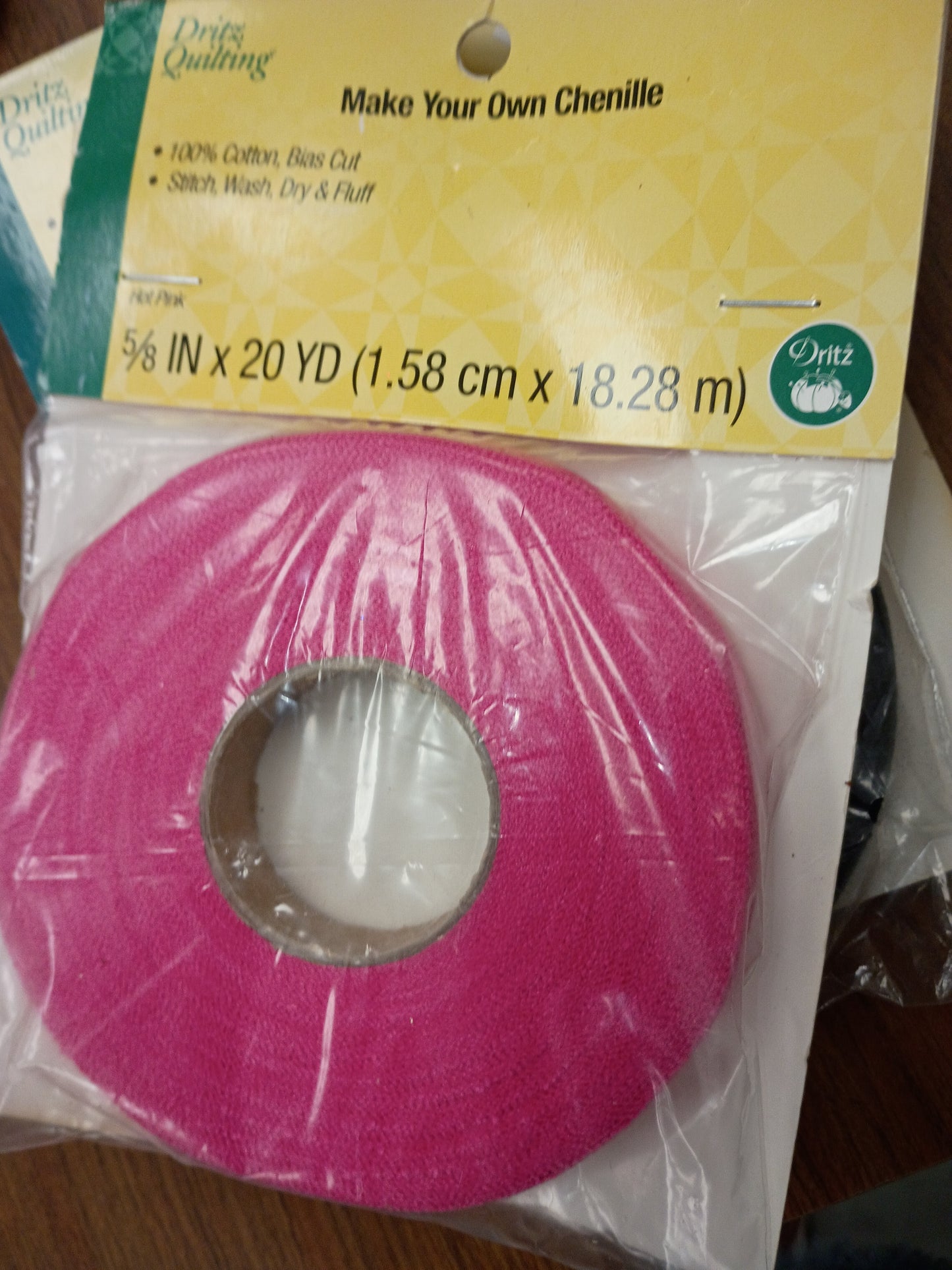 Dritz Quilting Chenille 5/8inX20 yd