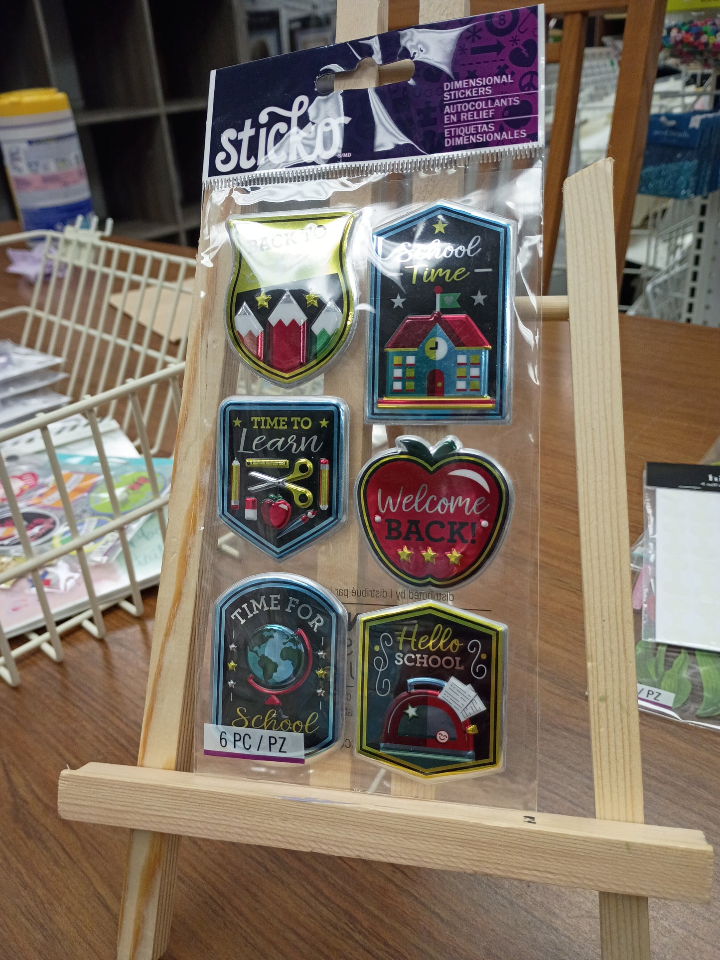 Dimensional stickers