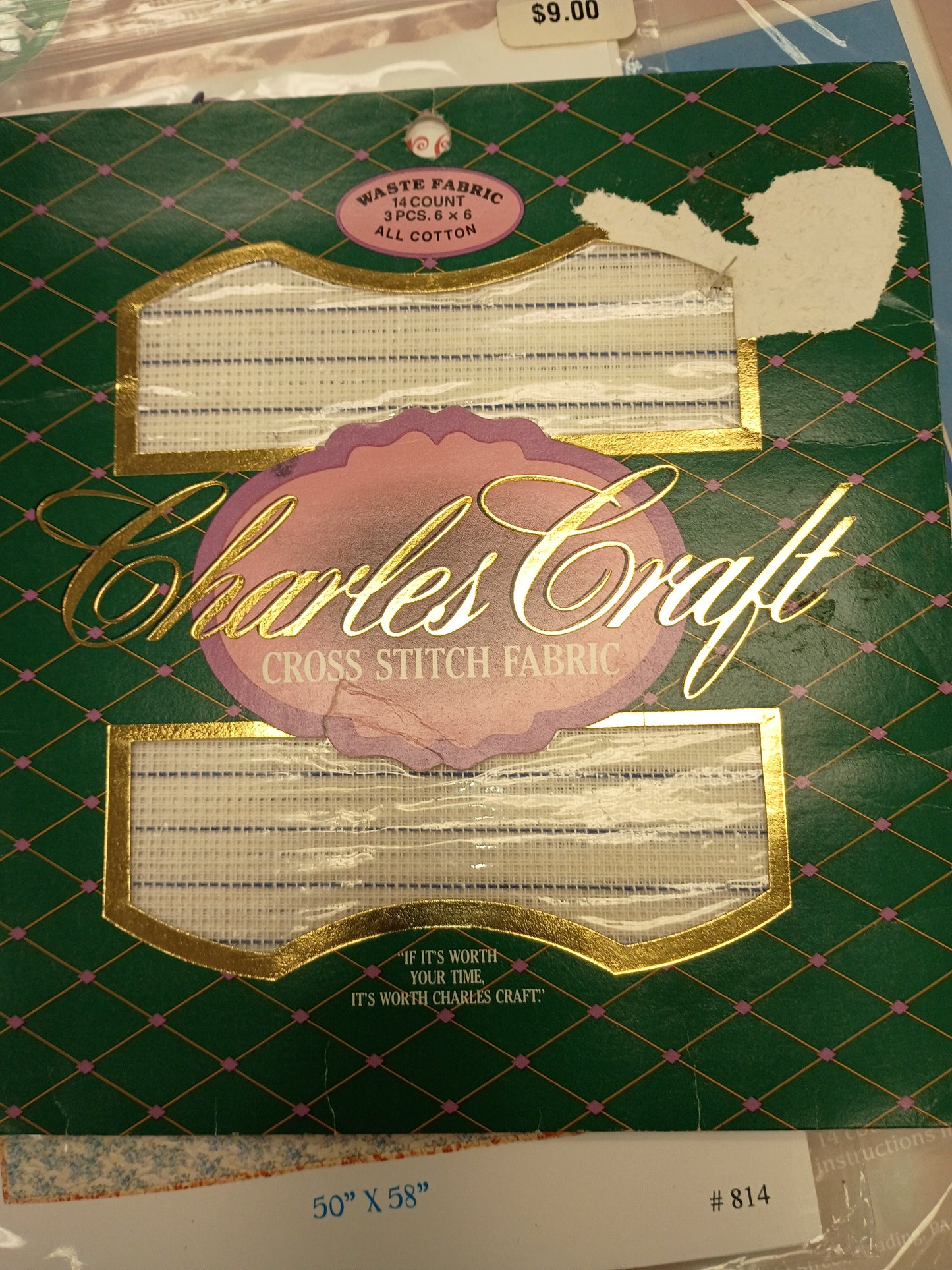 Cross stitch fabric 12 count