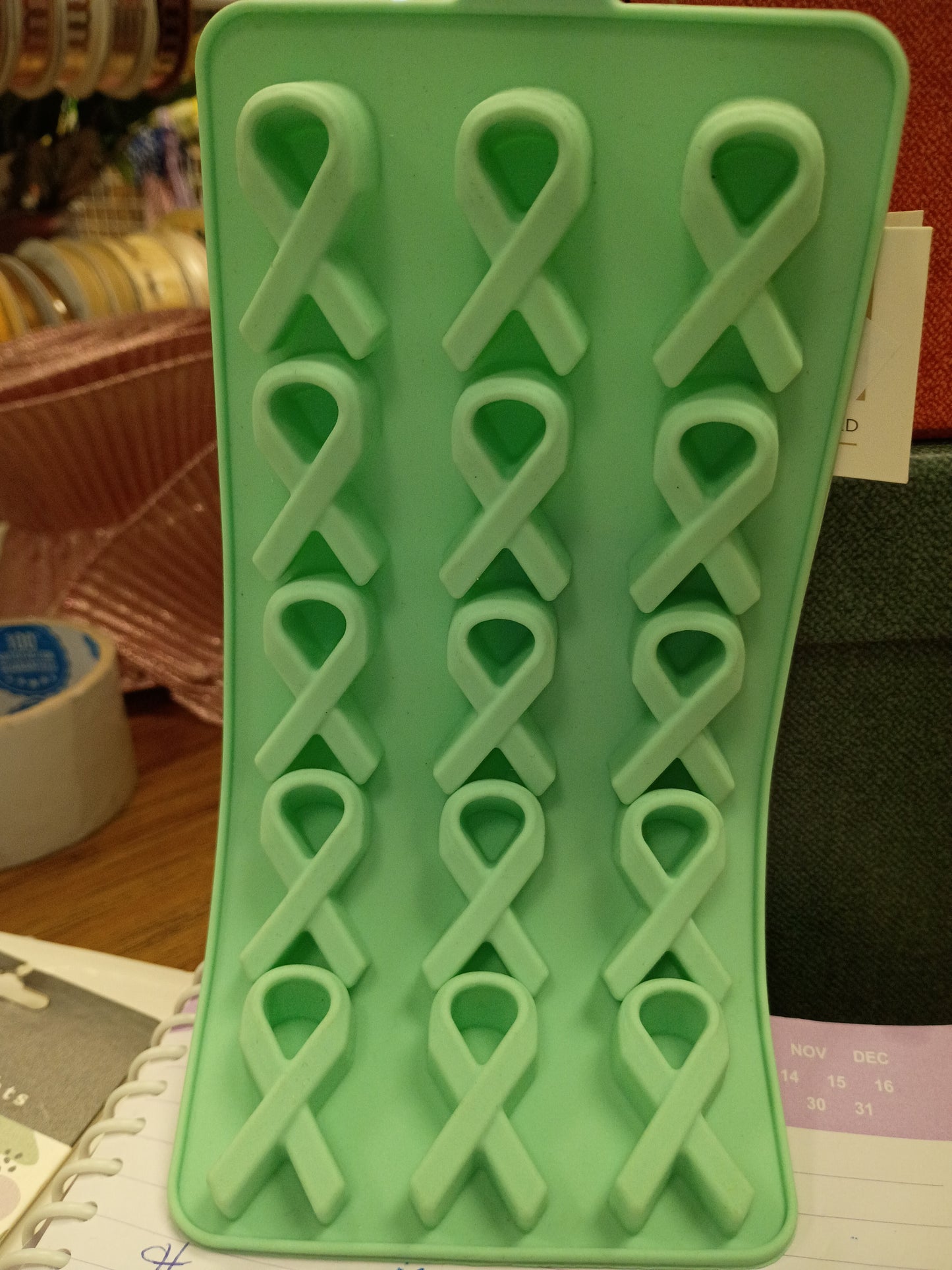 Silicone candy molds (