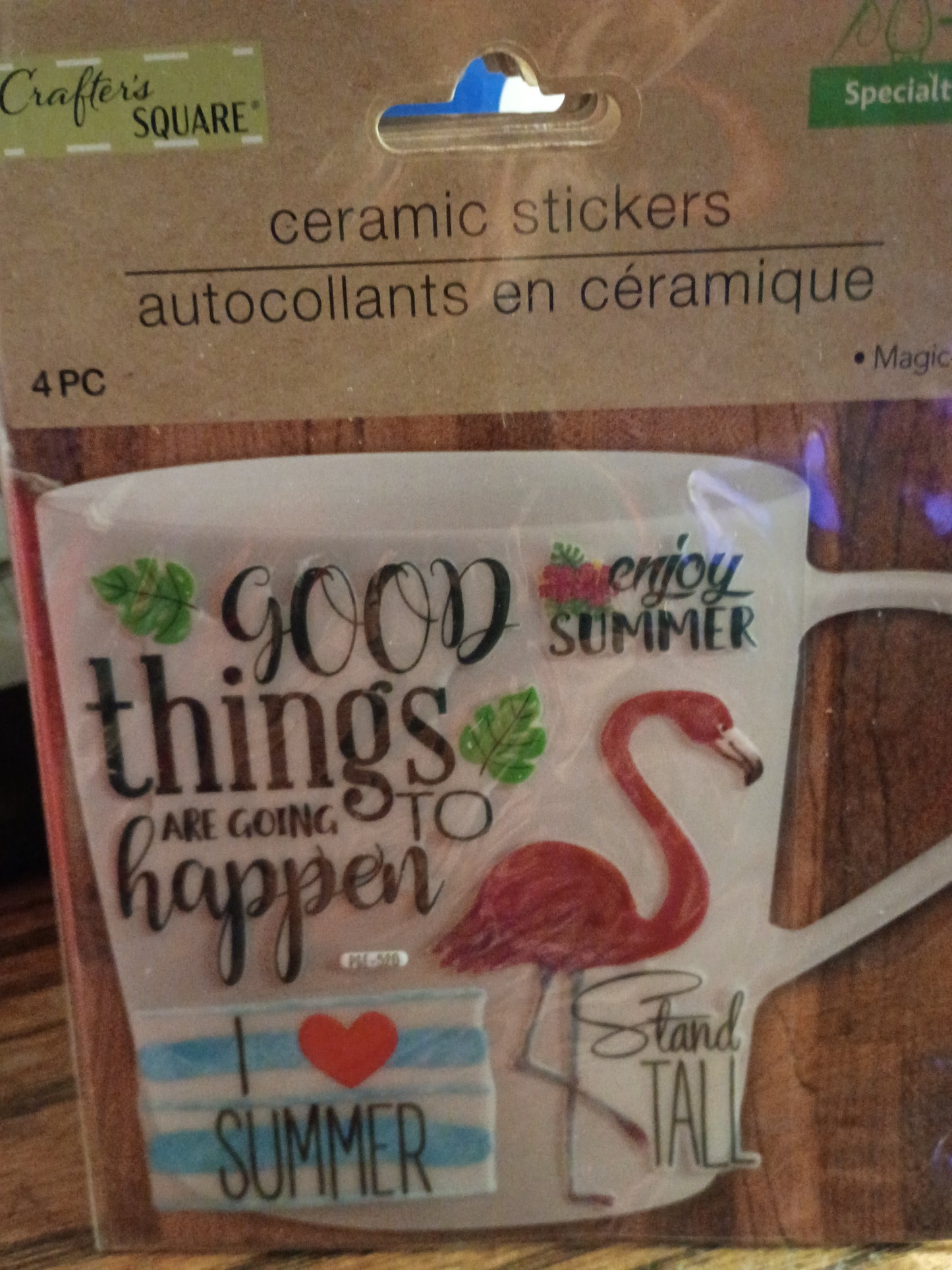 Ceramic stickers