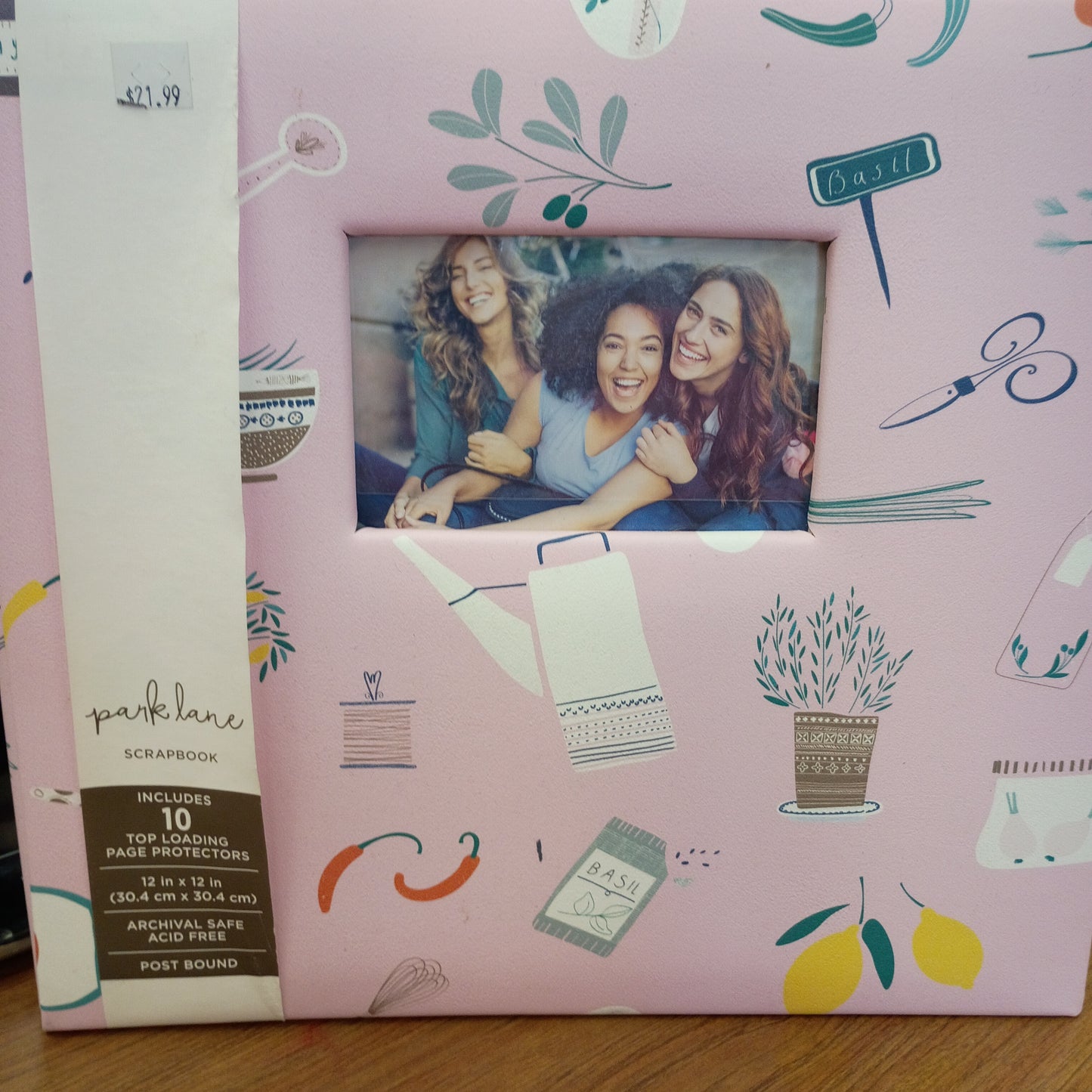 Scrapbook herb design