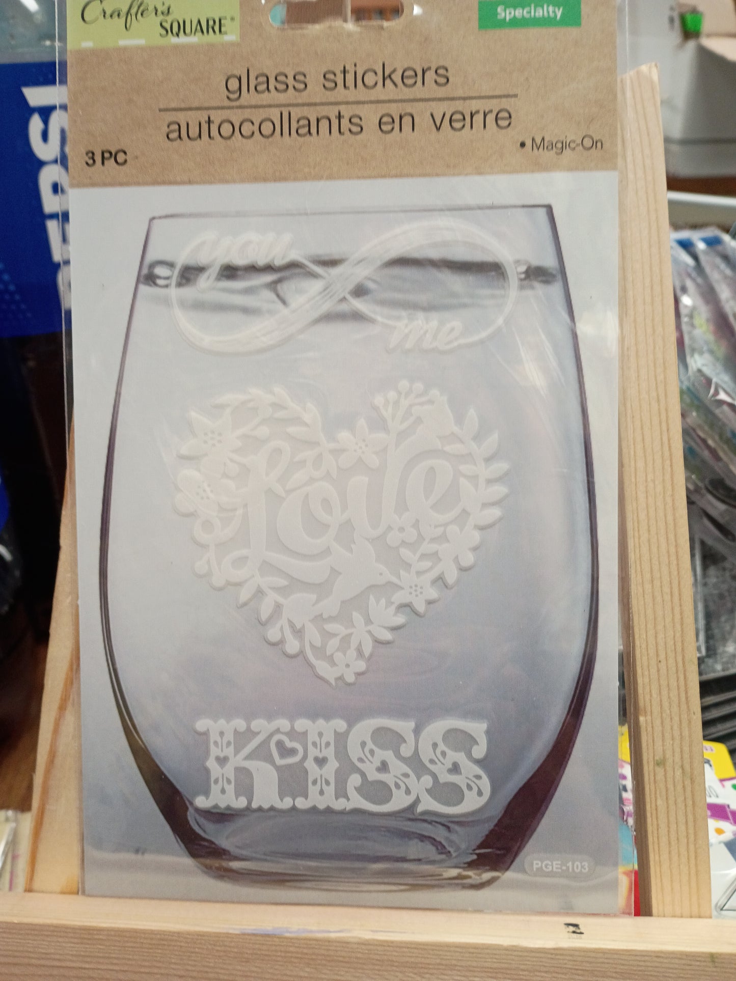 Glass stickers