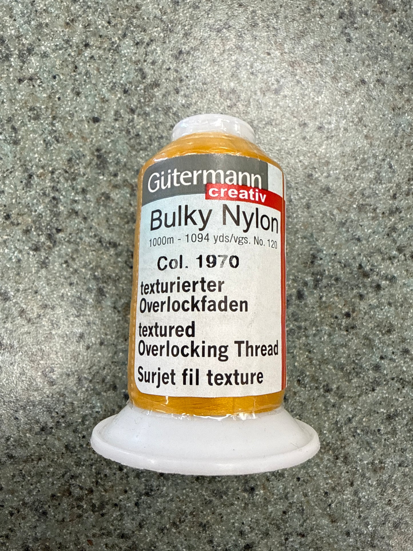 Gutermann Bulky Nylon Thread – 1970/Toupaz 1000m