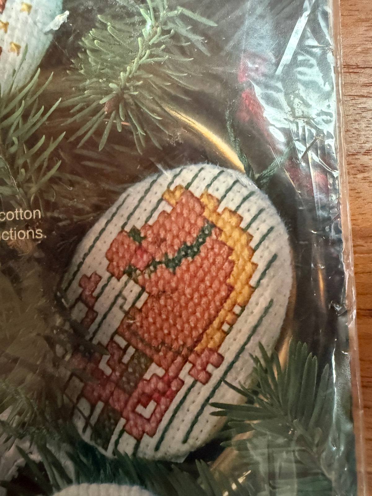 Bucilla 33522 Victorian Christmas Cross Stitch Ornament Kit