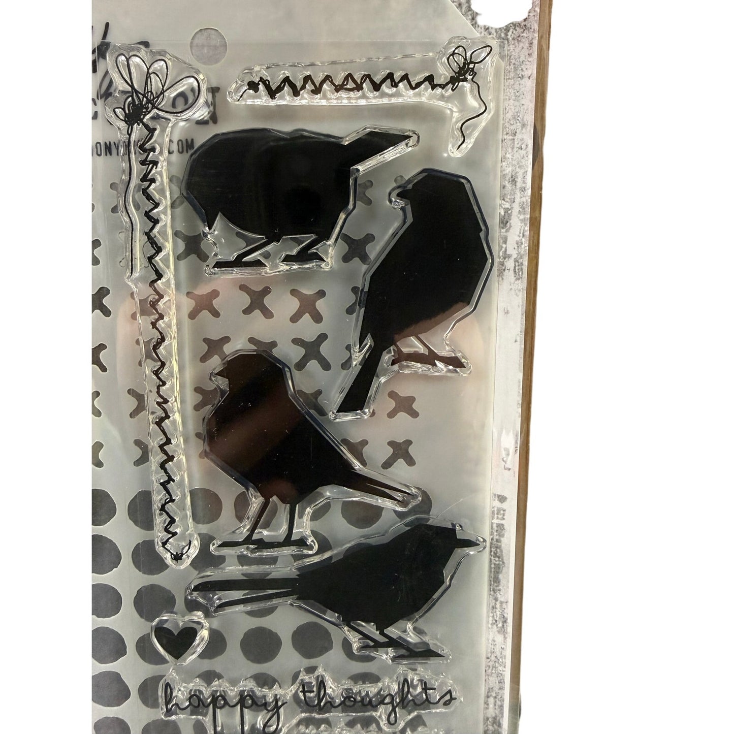 Tim Holtz Stamper's Anonymous Stamp & Stencil Set