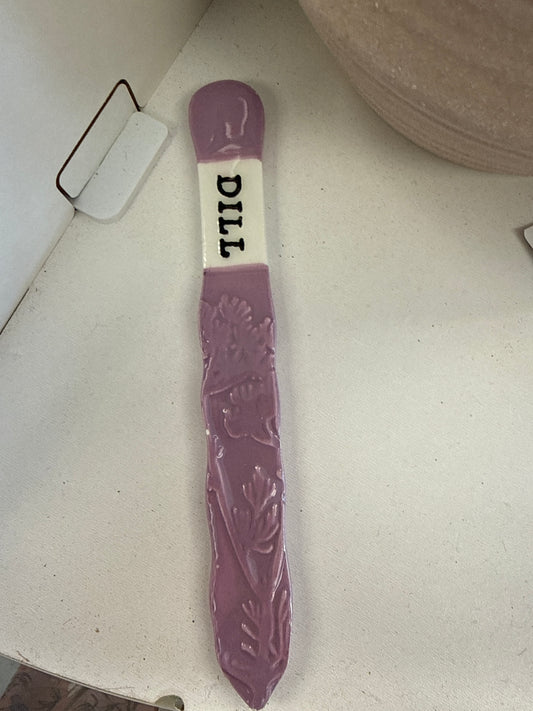 Ceramic garden stick Dill