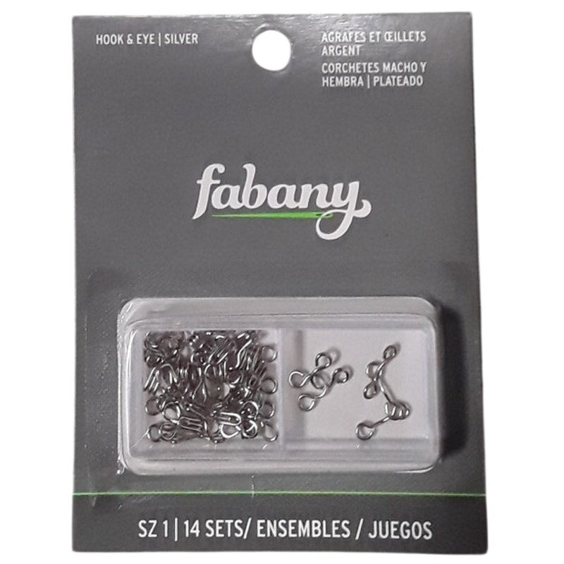 Fabany Hook & Eye - Silver