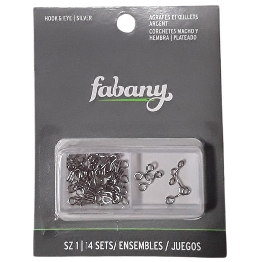 Fabany Hook & Eye - Silver