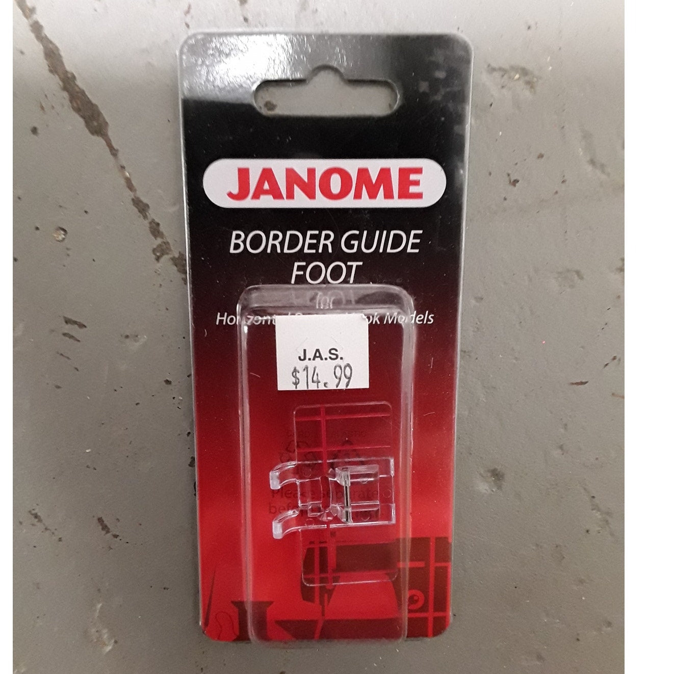 Janome Border Guide Foot For Horizontal Rotary Hook Models