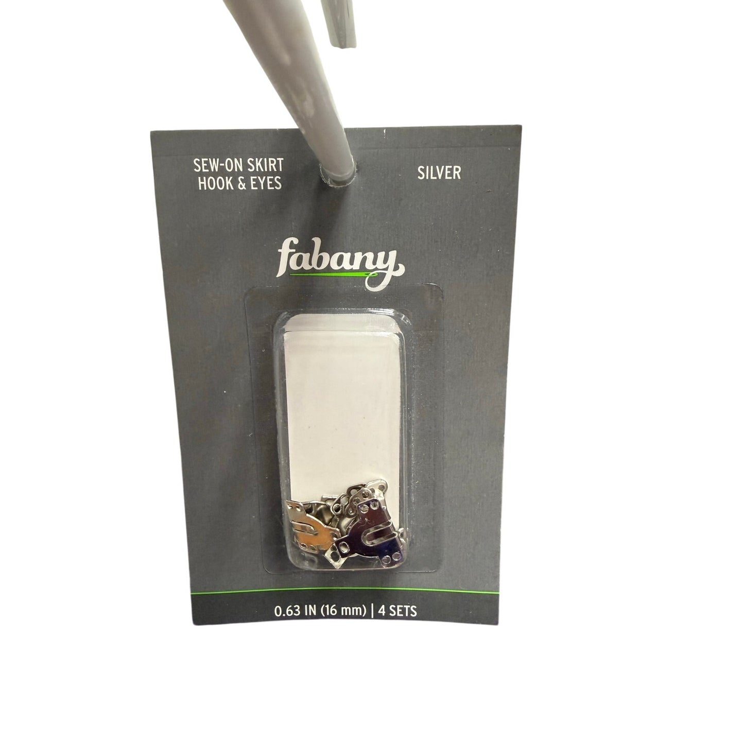 Fabany sew on skirt hook & eyes