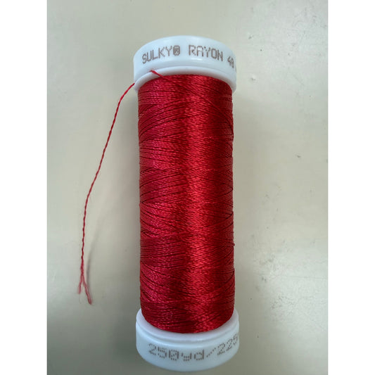 Sulky Embroidery Thread – 1039/ True Red