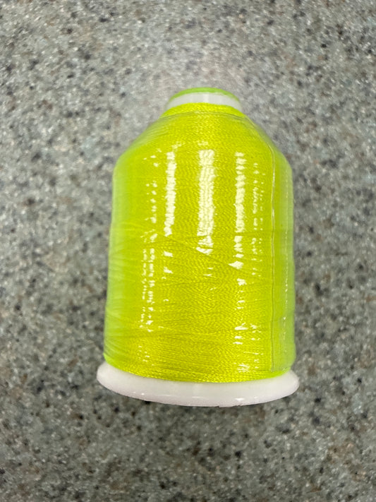 Coats & Clark Machine Embroidery Thread Color 403N Electric Yellow