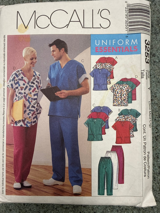 McCall’s Uniform Essentials 3253