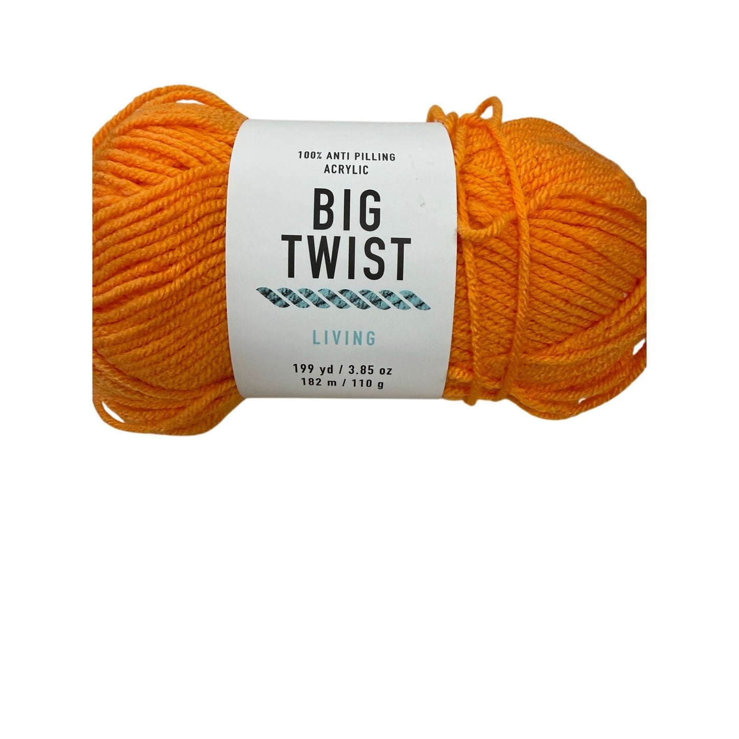 Big Twist Yarn- Anti-pill Orange