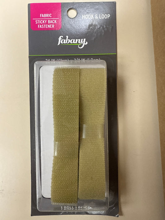 3/4” x 24” Hook & Loop Fastener Strip