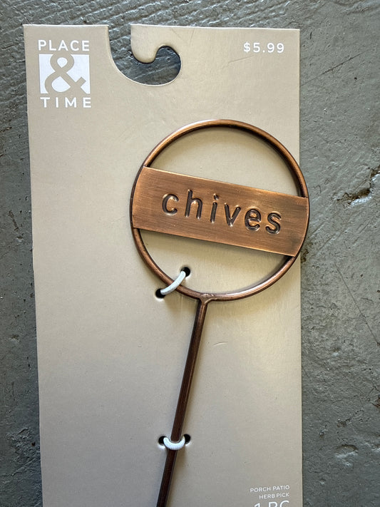 Chives herb stick