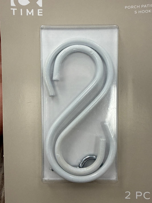 S hooks white