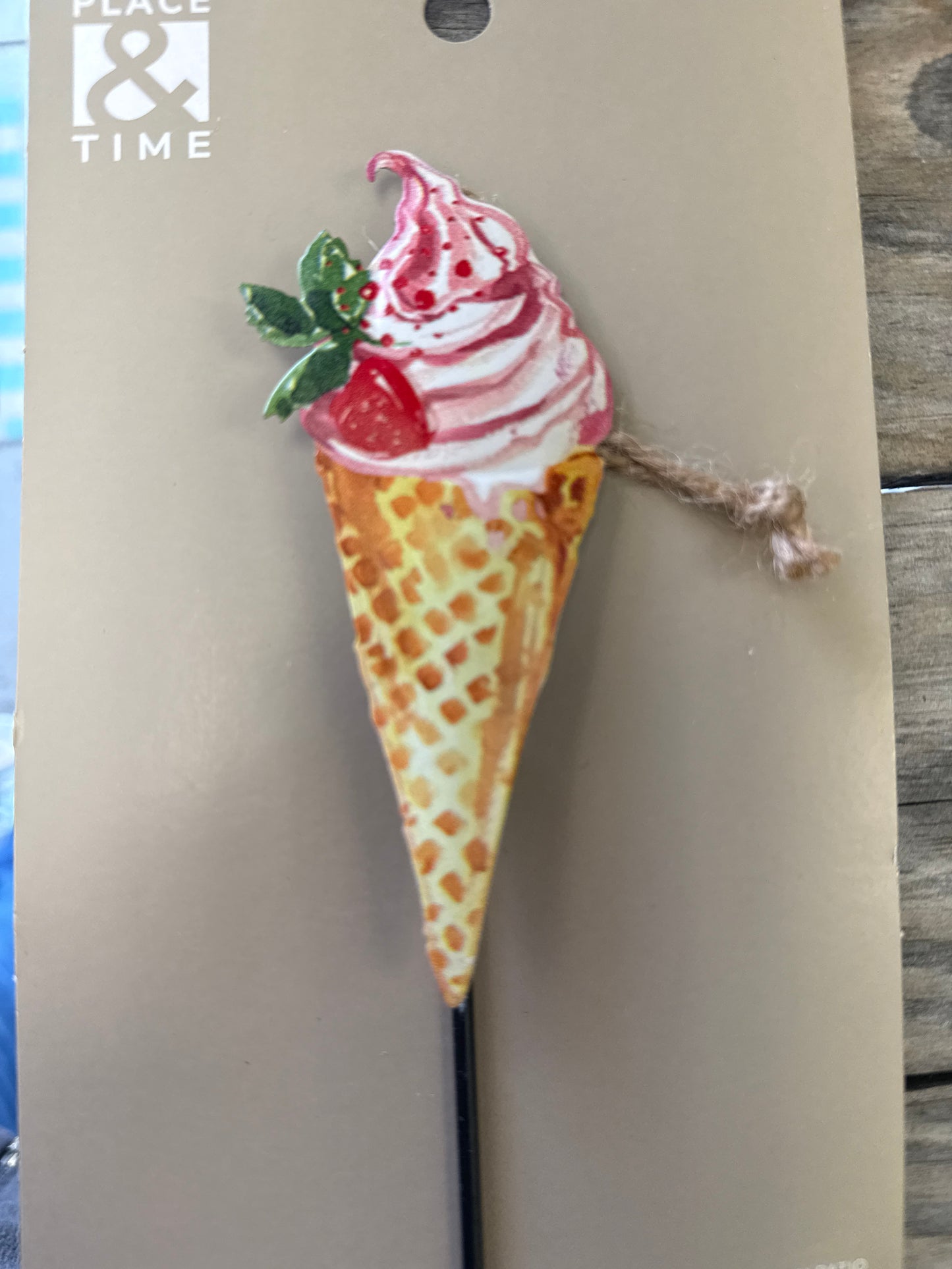 Ice Cream Mini Yard Stake