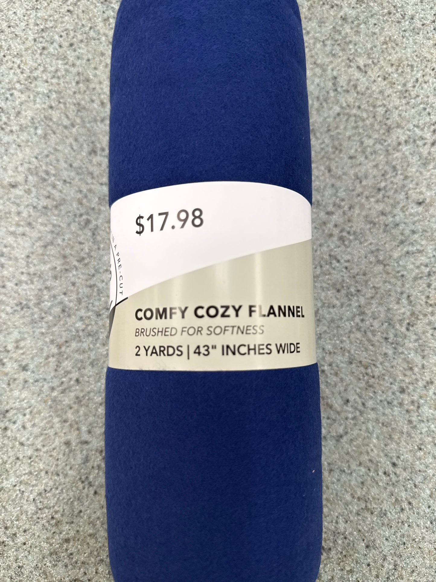 2 Yard Precut Flannel Fabric, Cozy & Soft 43” width