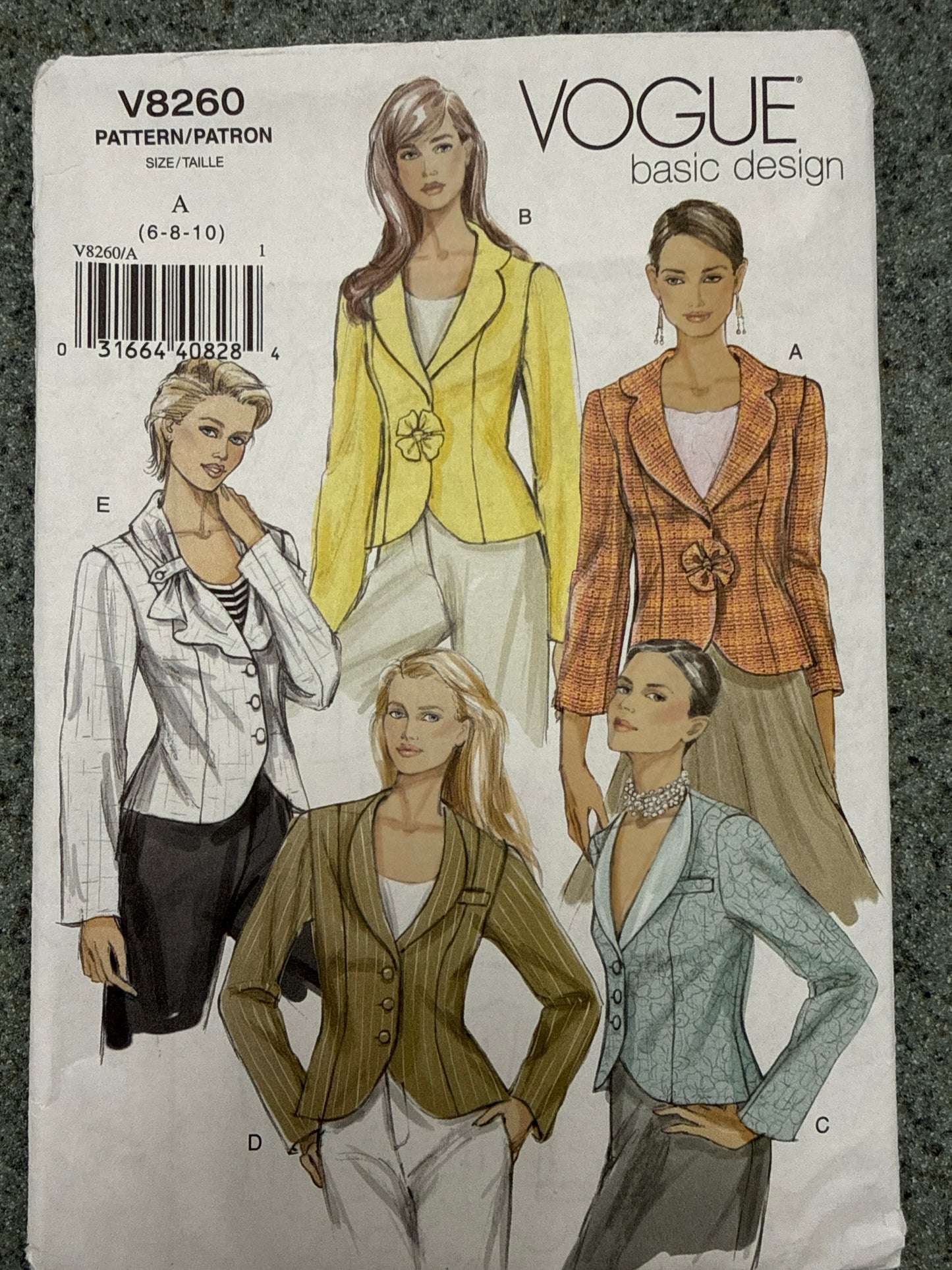 Vogue petite jacket, 8260