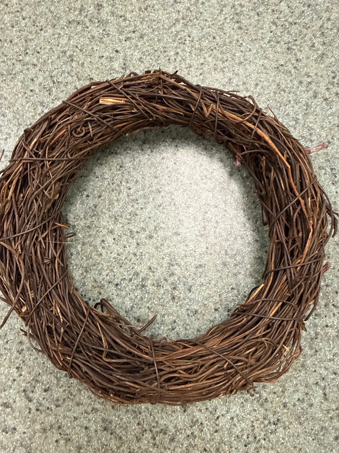 6” Natural Woven Vine Wreath