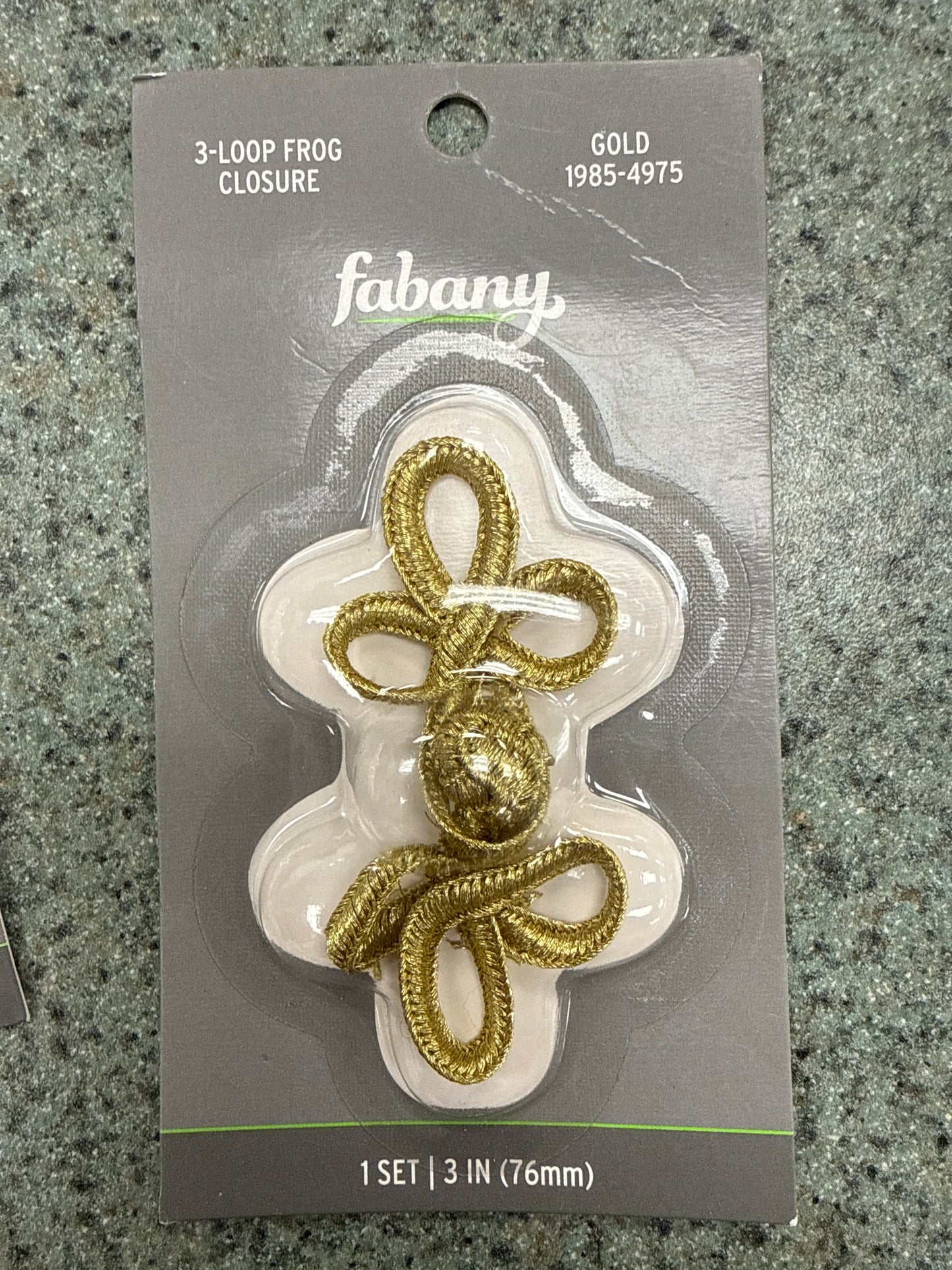 Fabany 3 Loop Frog Closure