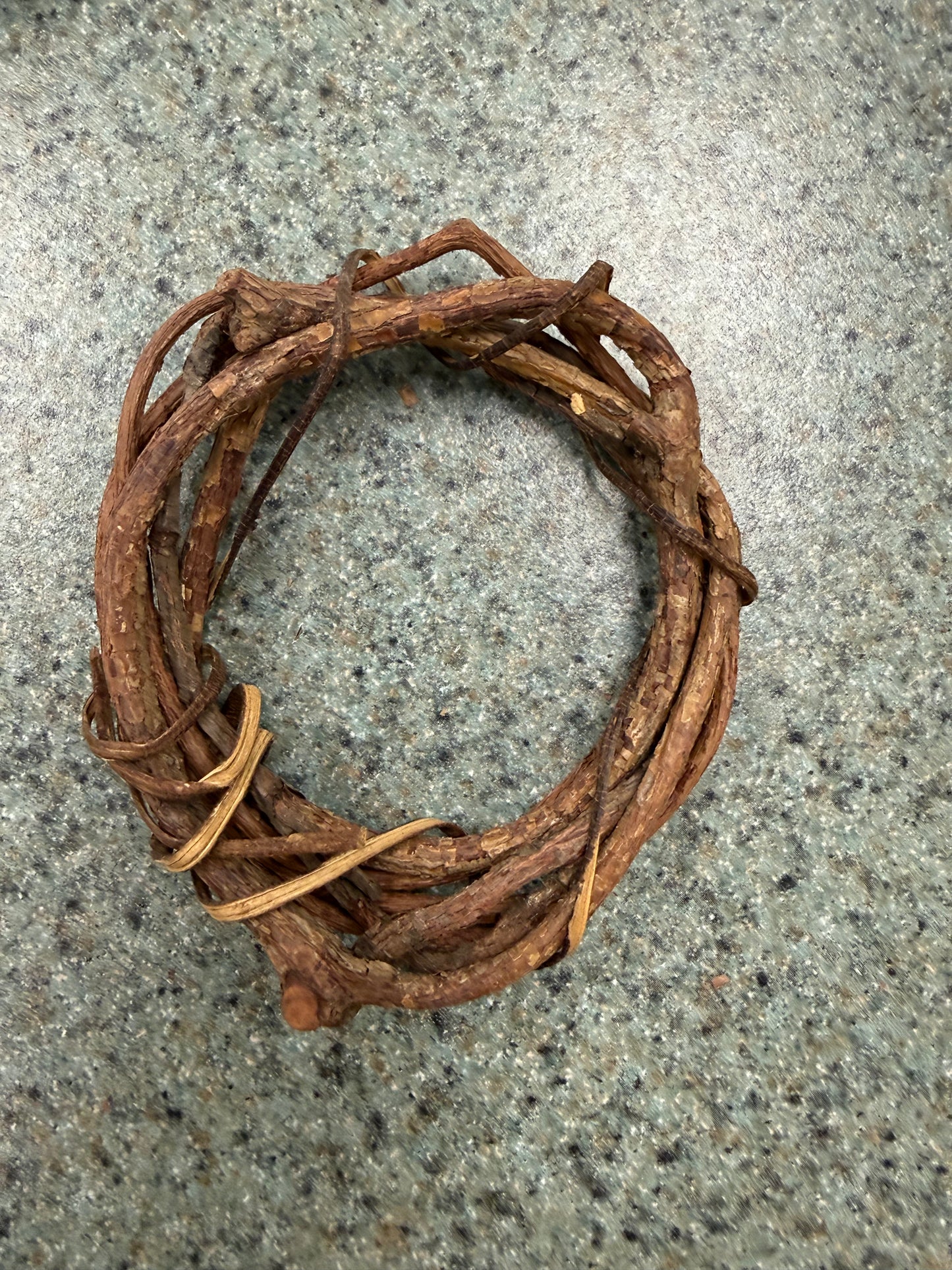3” Natural Grapevine Mini Wreath