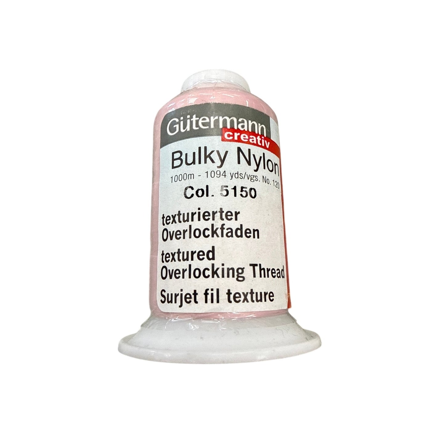 Gutermann Bulky Nylon Thread – 5150/Shade Pink 1000m