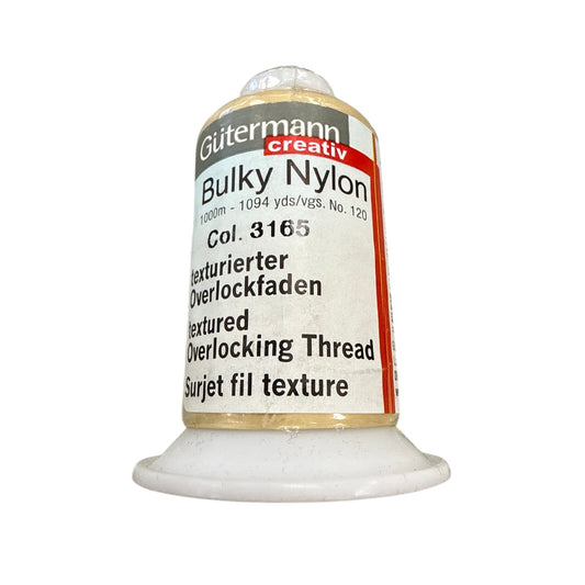 Gutermann Bulky Nylon Thread – 3165/Bone 1000m