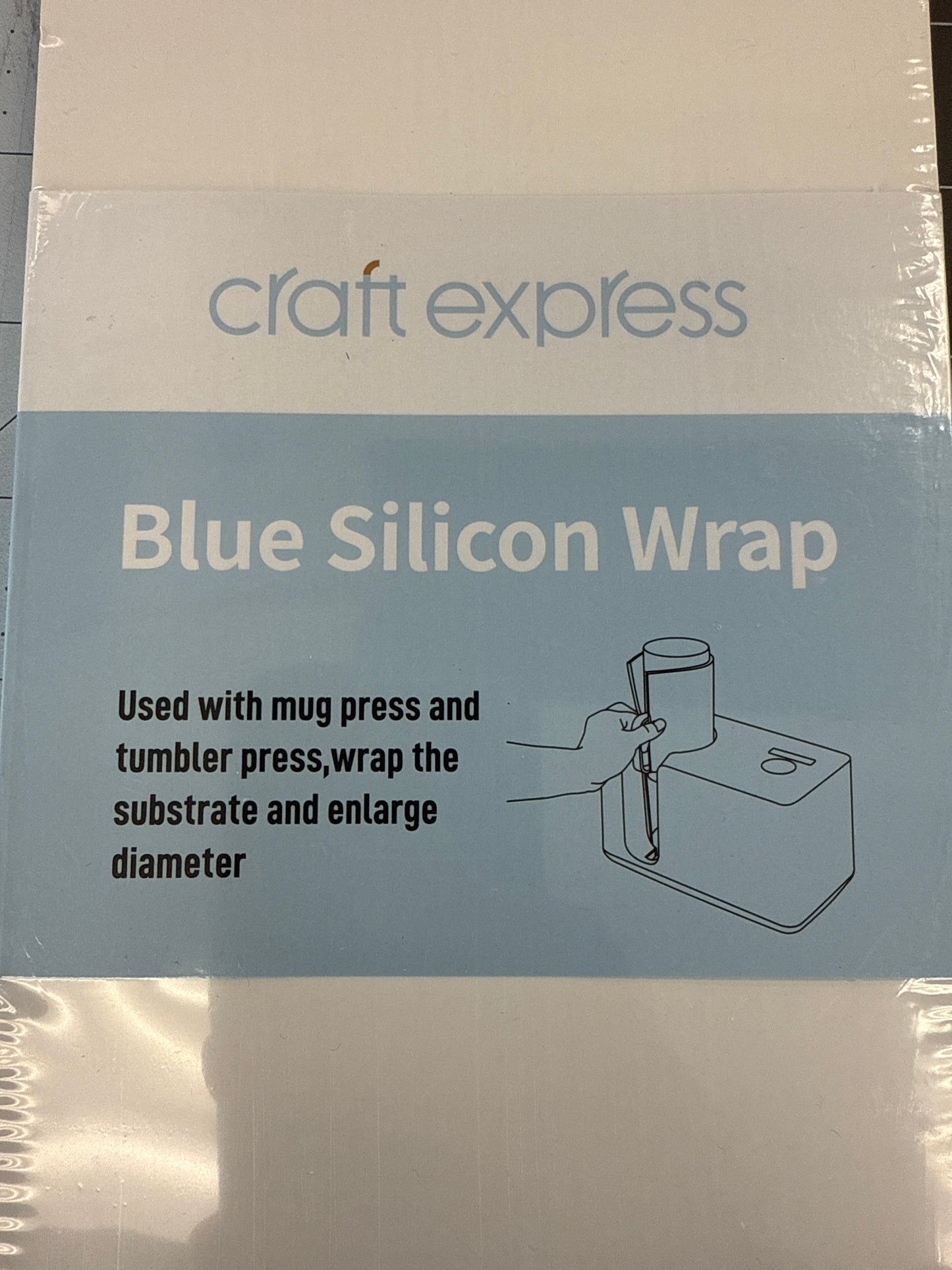 Blue Silicon Wrap
