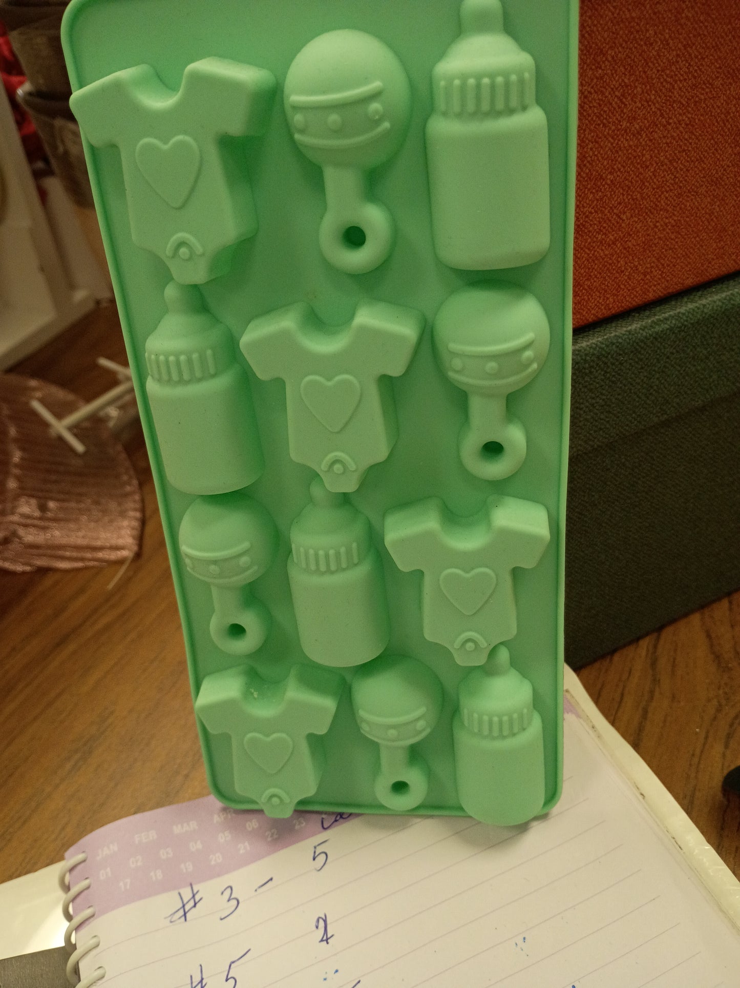 Silicone candy molds (baby)